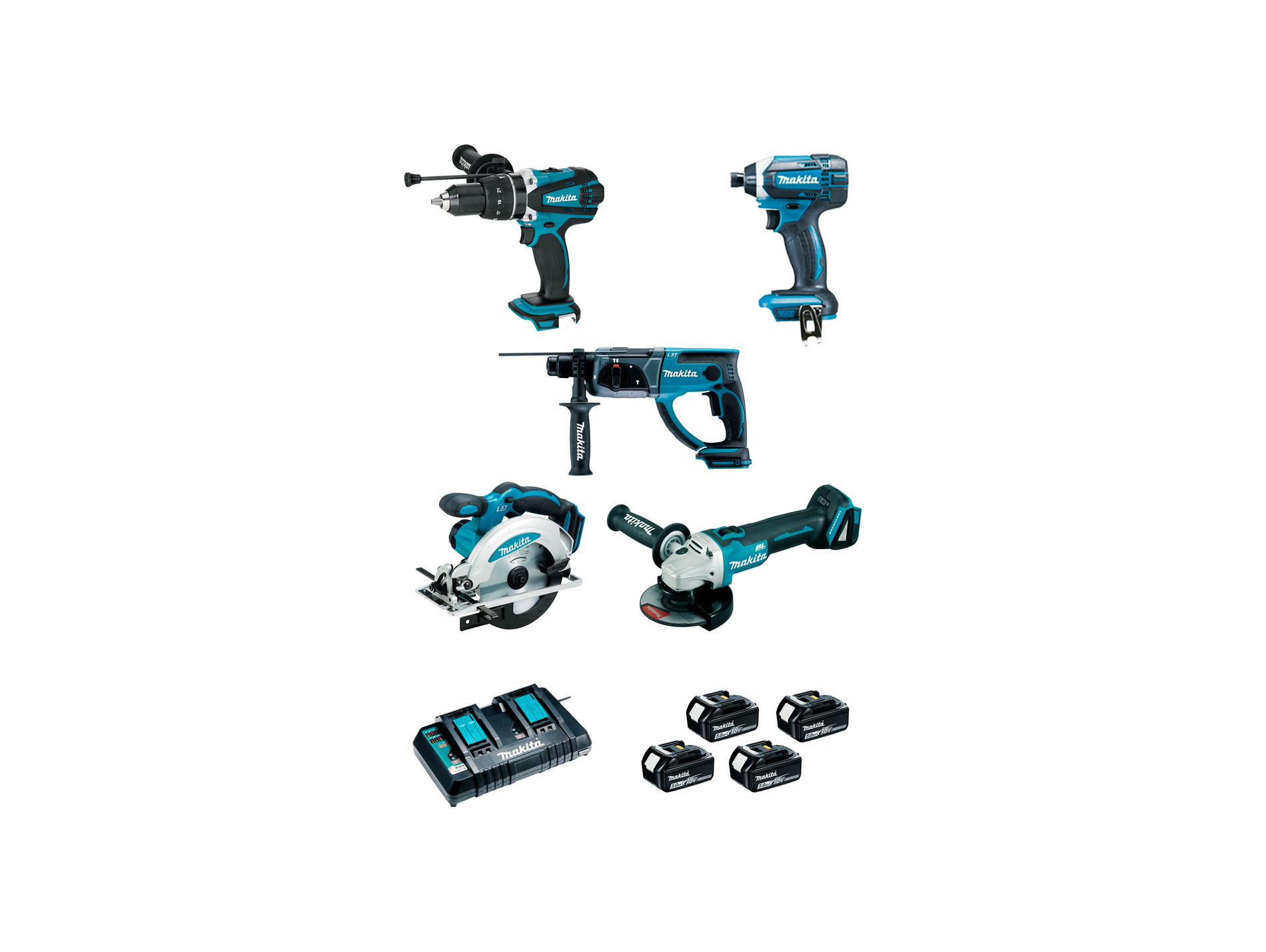 Lot 5 machines MAKITA 18V