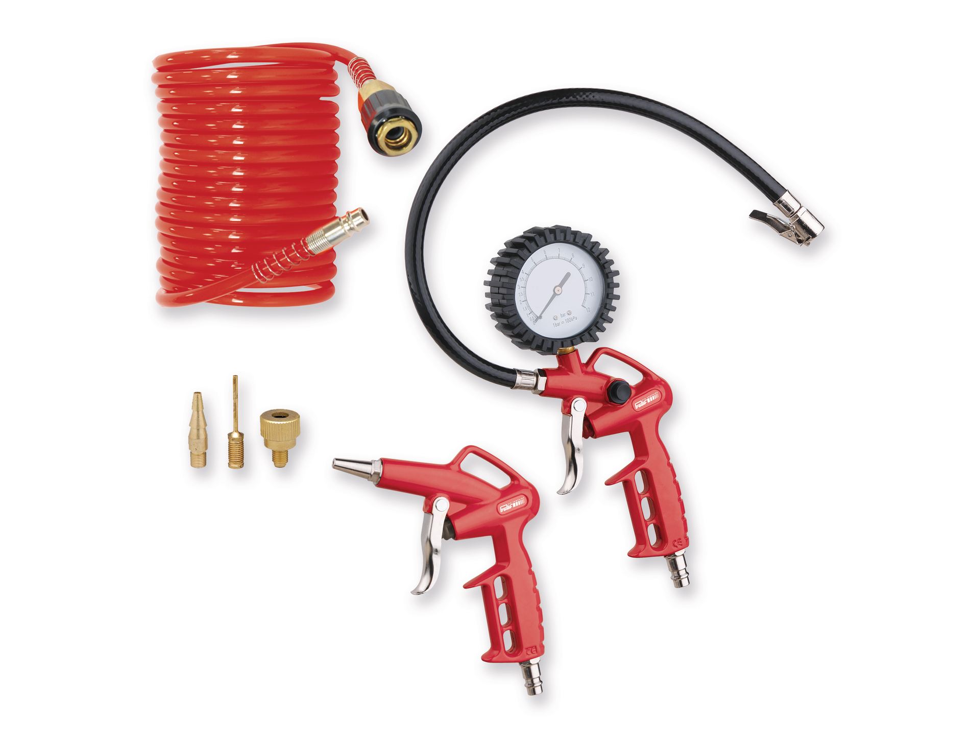 Kit accessoires air comprimé PRODIF 6 pcs 10 bar