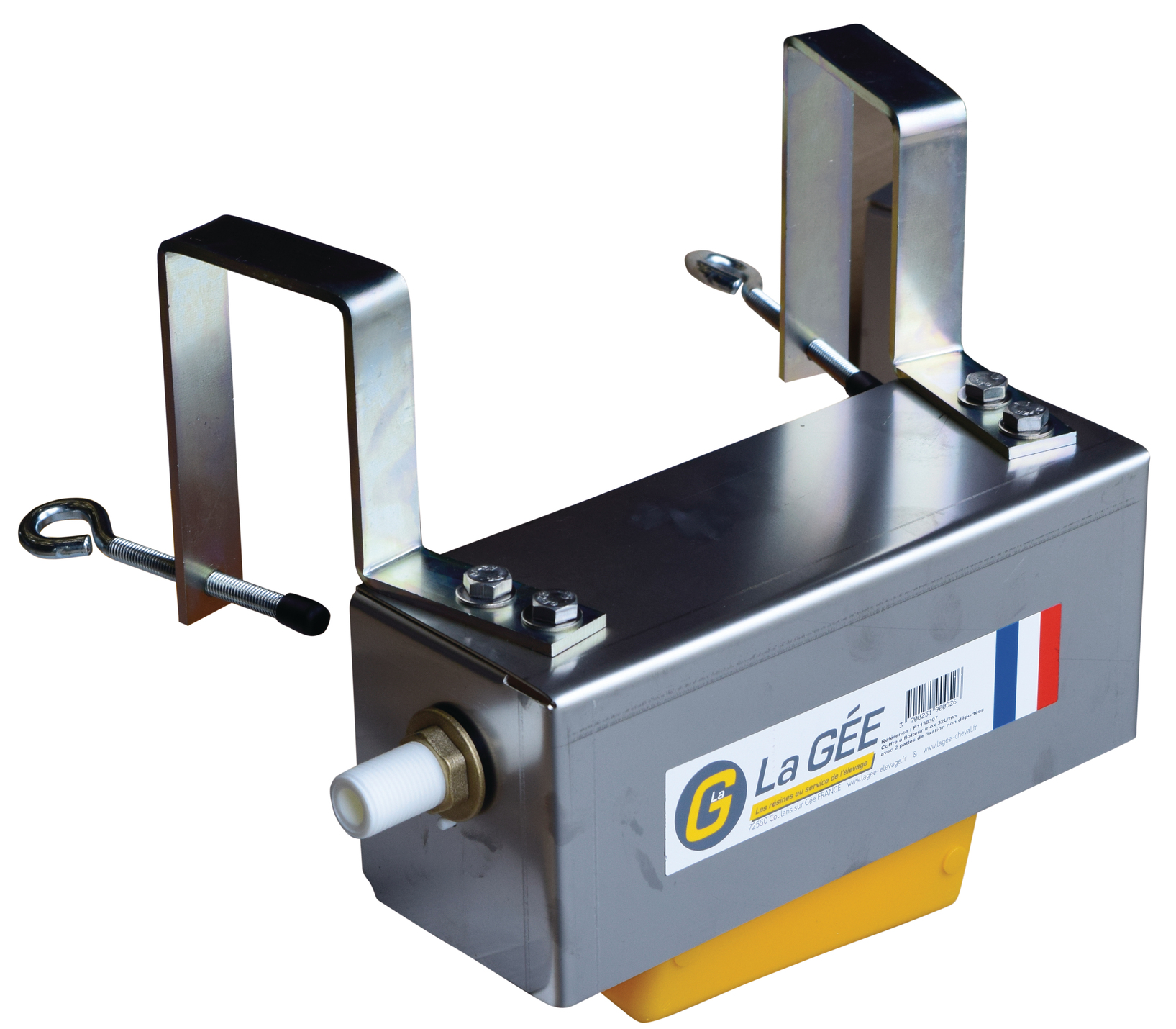 Coffre a flotteur LA GEE inox robinet 32L/min