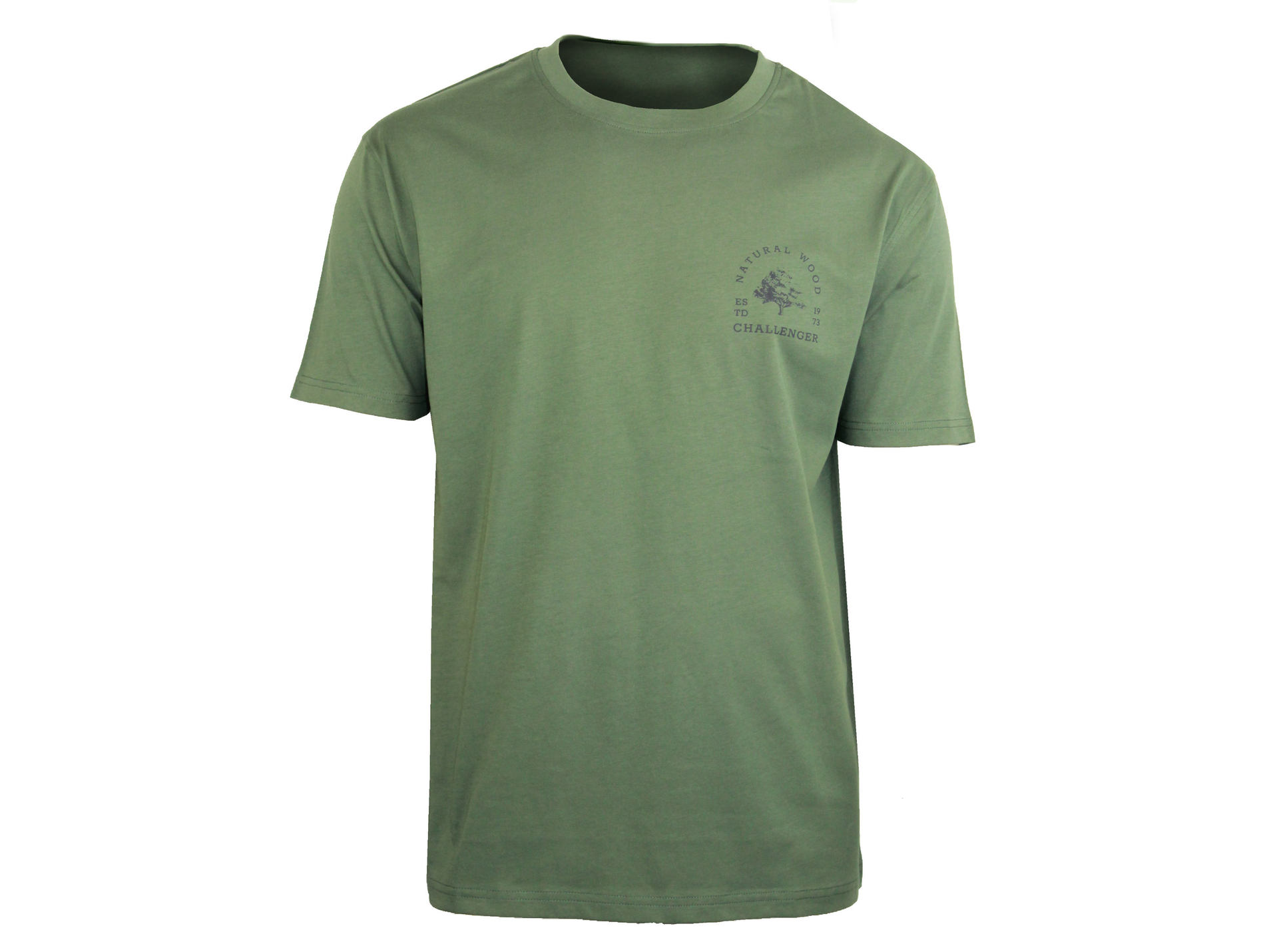 Tee-shirt CHALLENGER Saison coton homme vert kaki