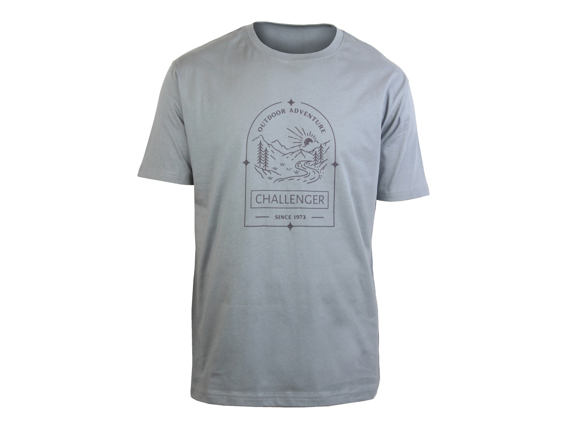 Tee-shirt CHALLENGER Séjour coton homme gris