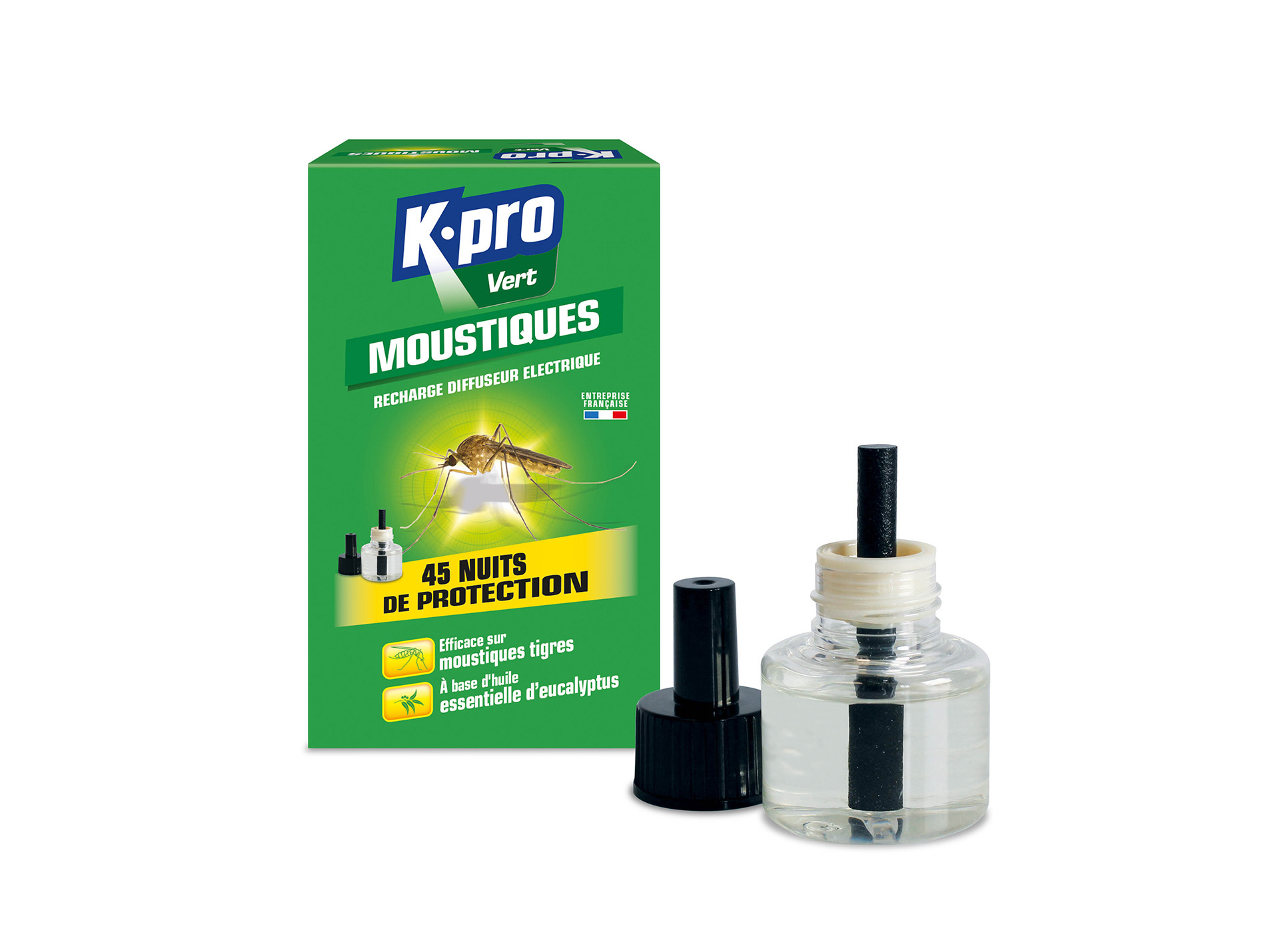 Recharge pour diffuseur électrique anti-moustiques K.PRO 7g