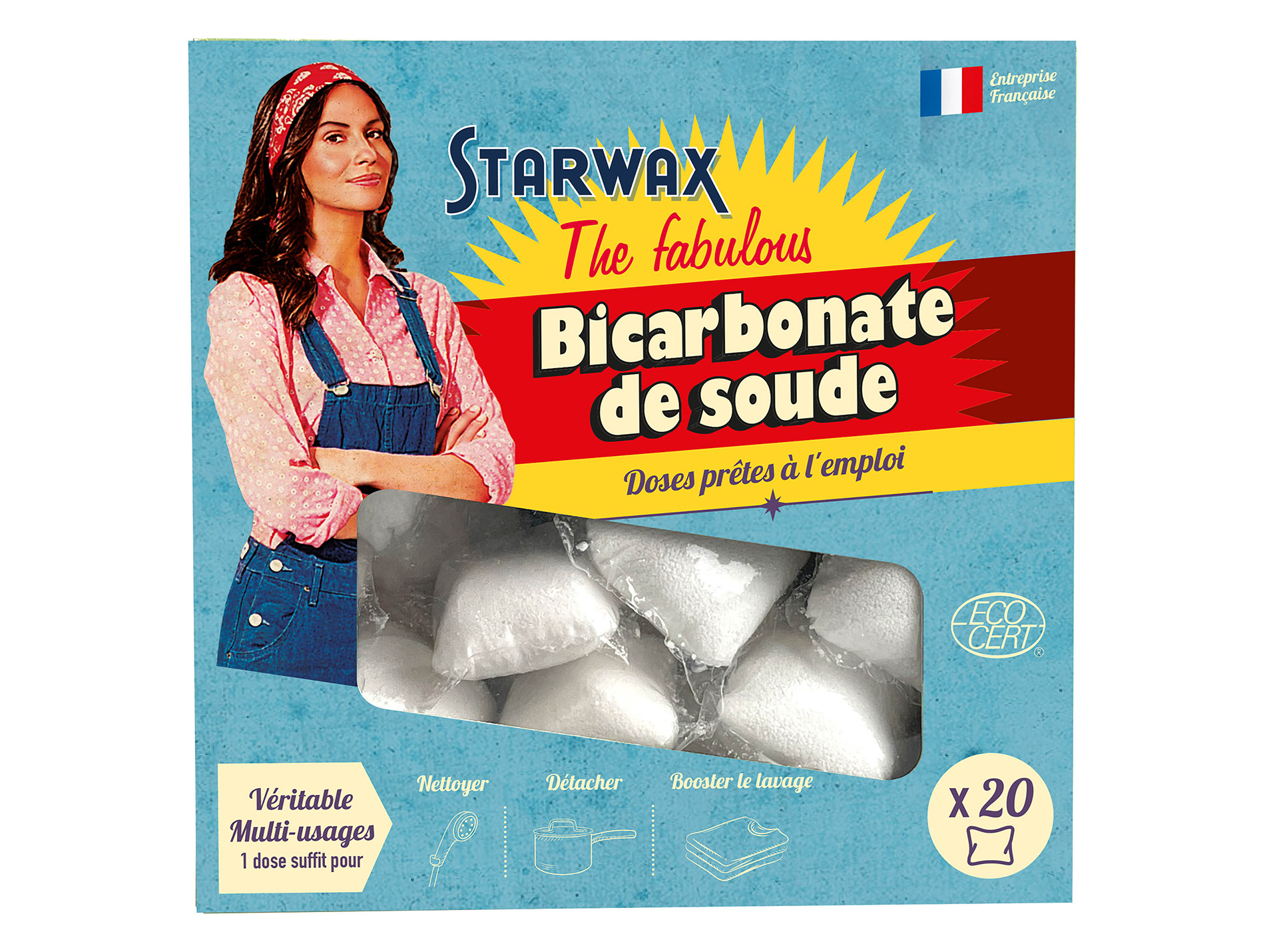 Doses de bicarbonate de soude STARWAX 20g x20