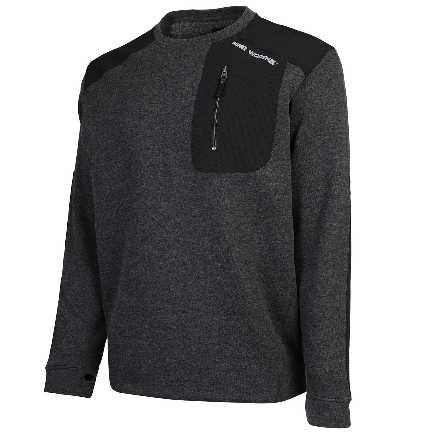 Sweat NINE WORTHS Statam anthracite chiné