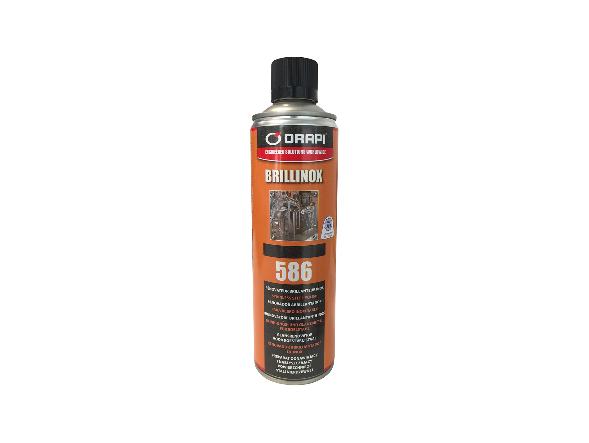 Aérosol nettoyant surfaces métalliques 400ml