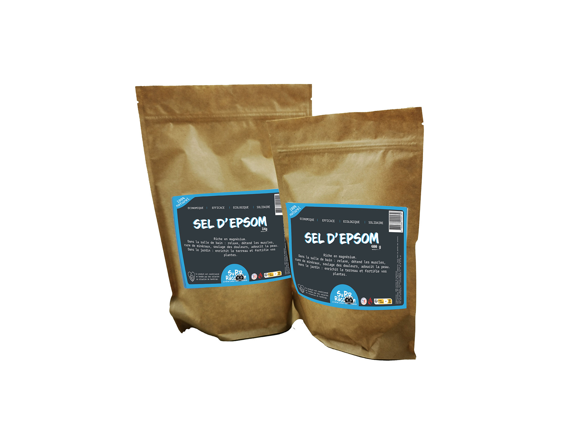 Sel d?Epsom SUPER RACCOON sac 400g