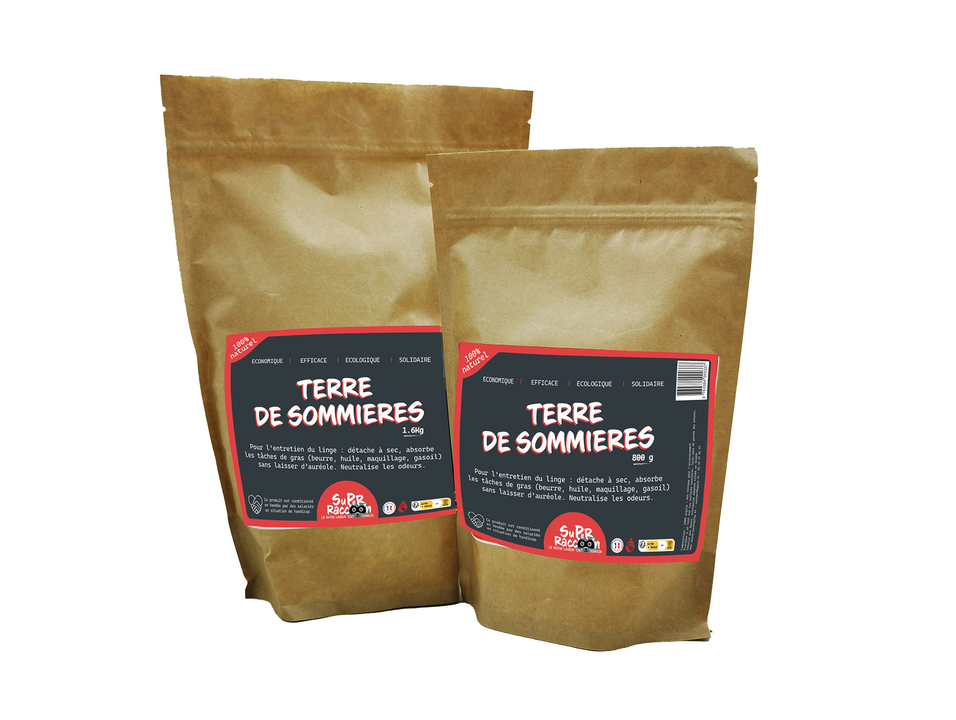 Terre de Sommières SUPER RACCOON sac 800g