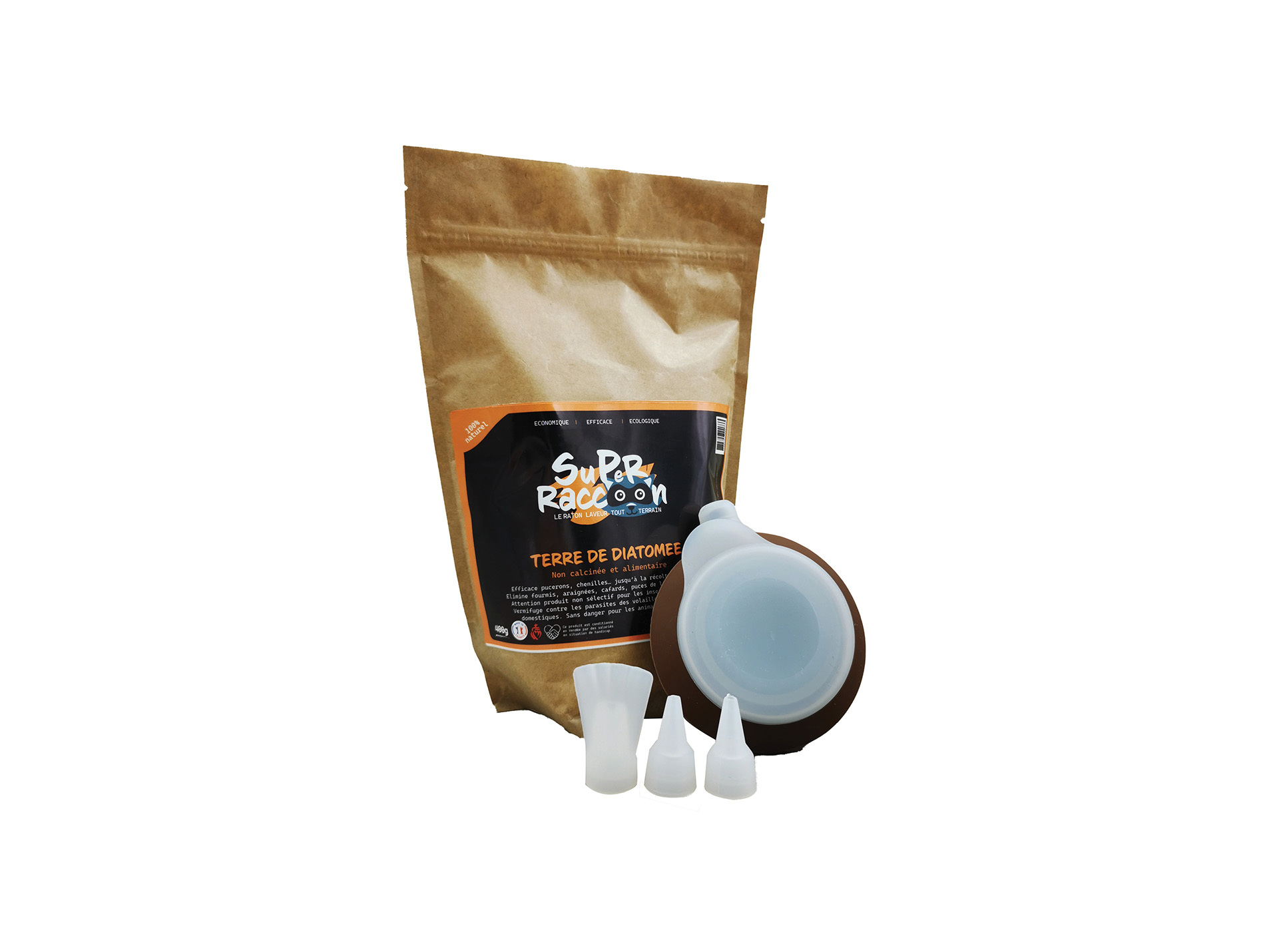 Souffleuse  SUPER RACOON avec terre de diatomée 90ml