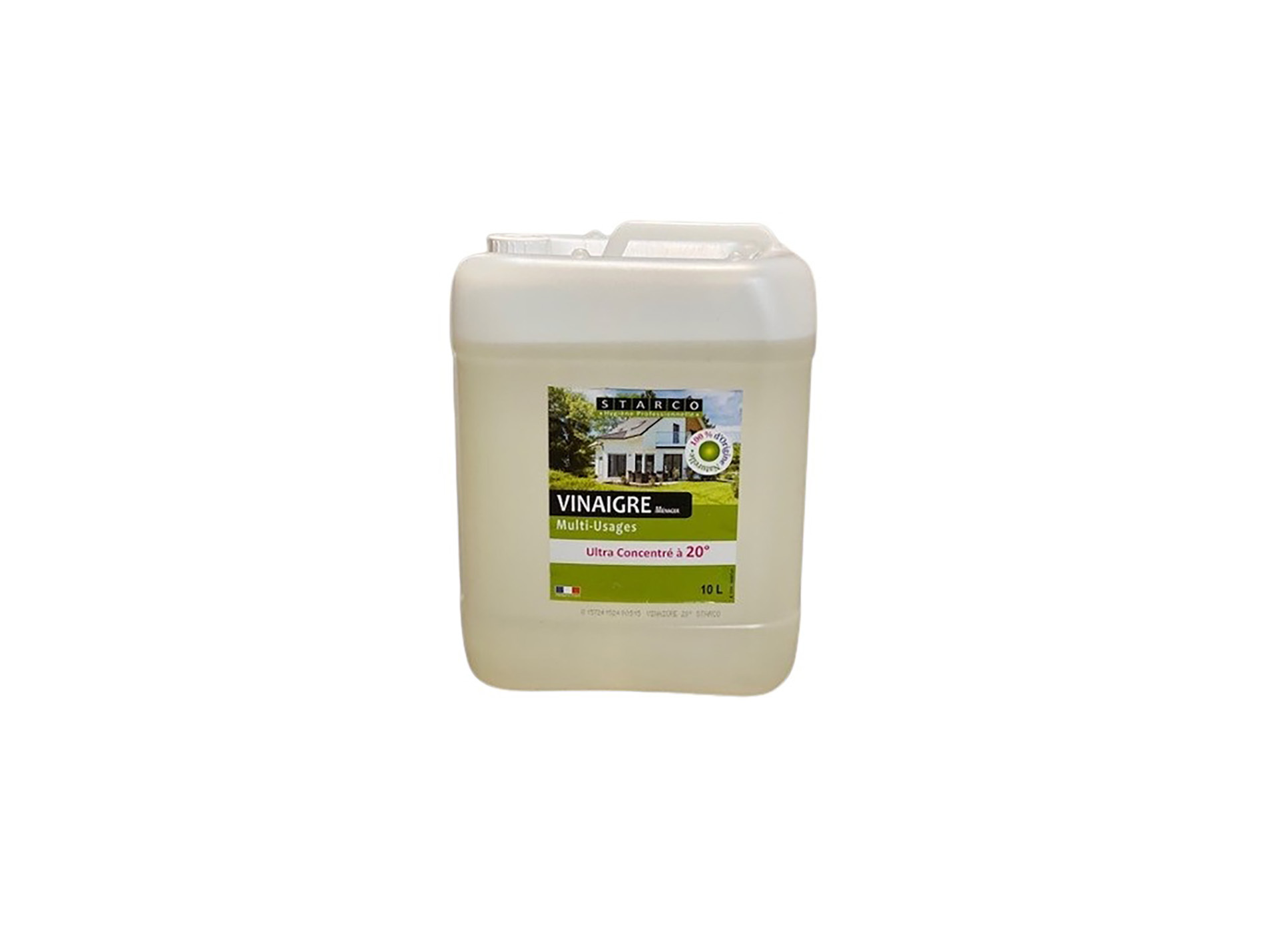 Vinaigre ménager ultra-concentré  20° 10L