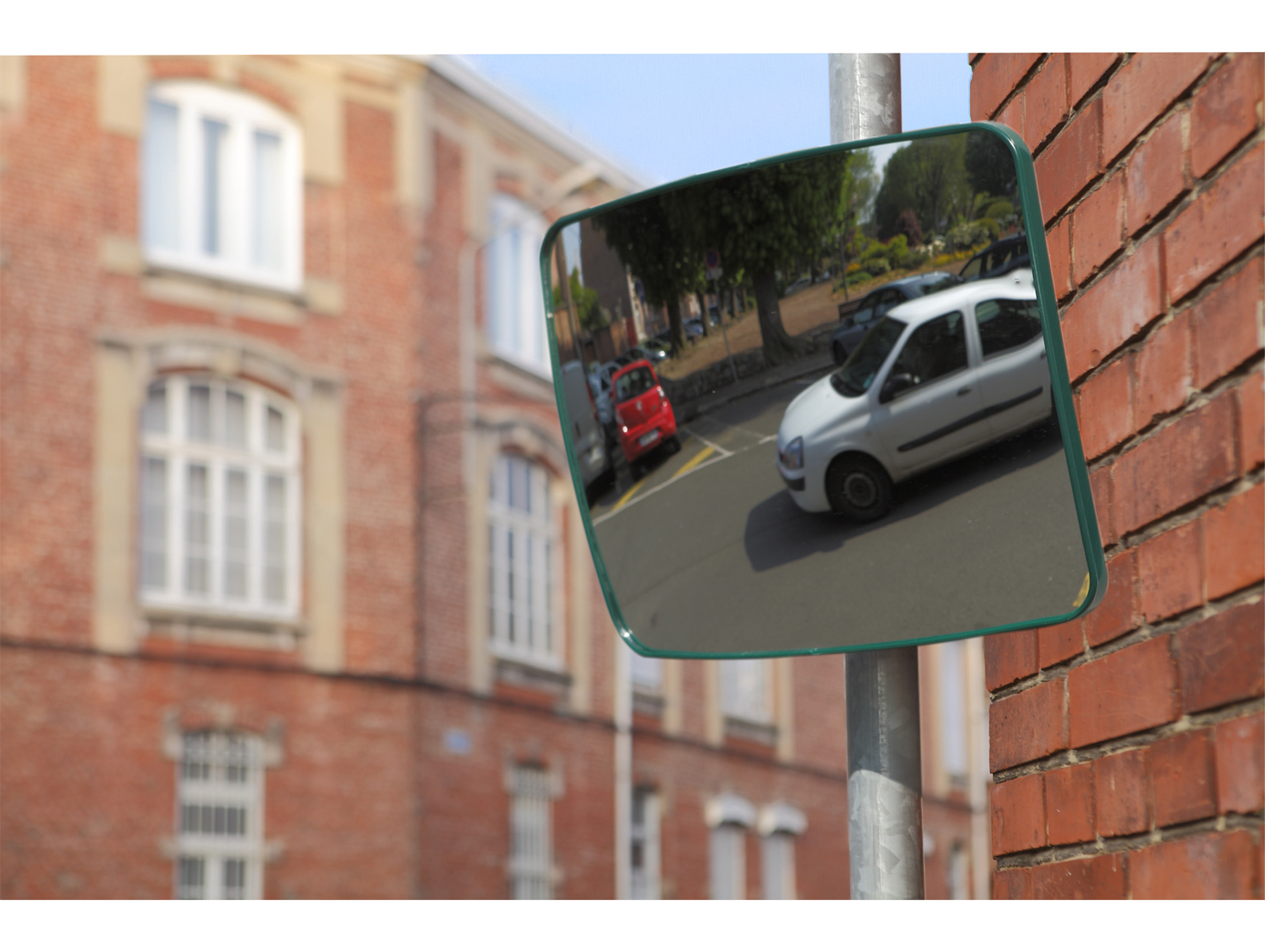 Miroir convexe MOTTEZ rectangulaire 40cm