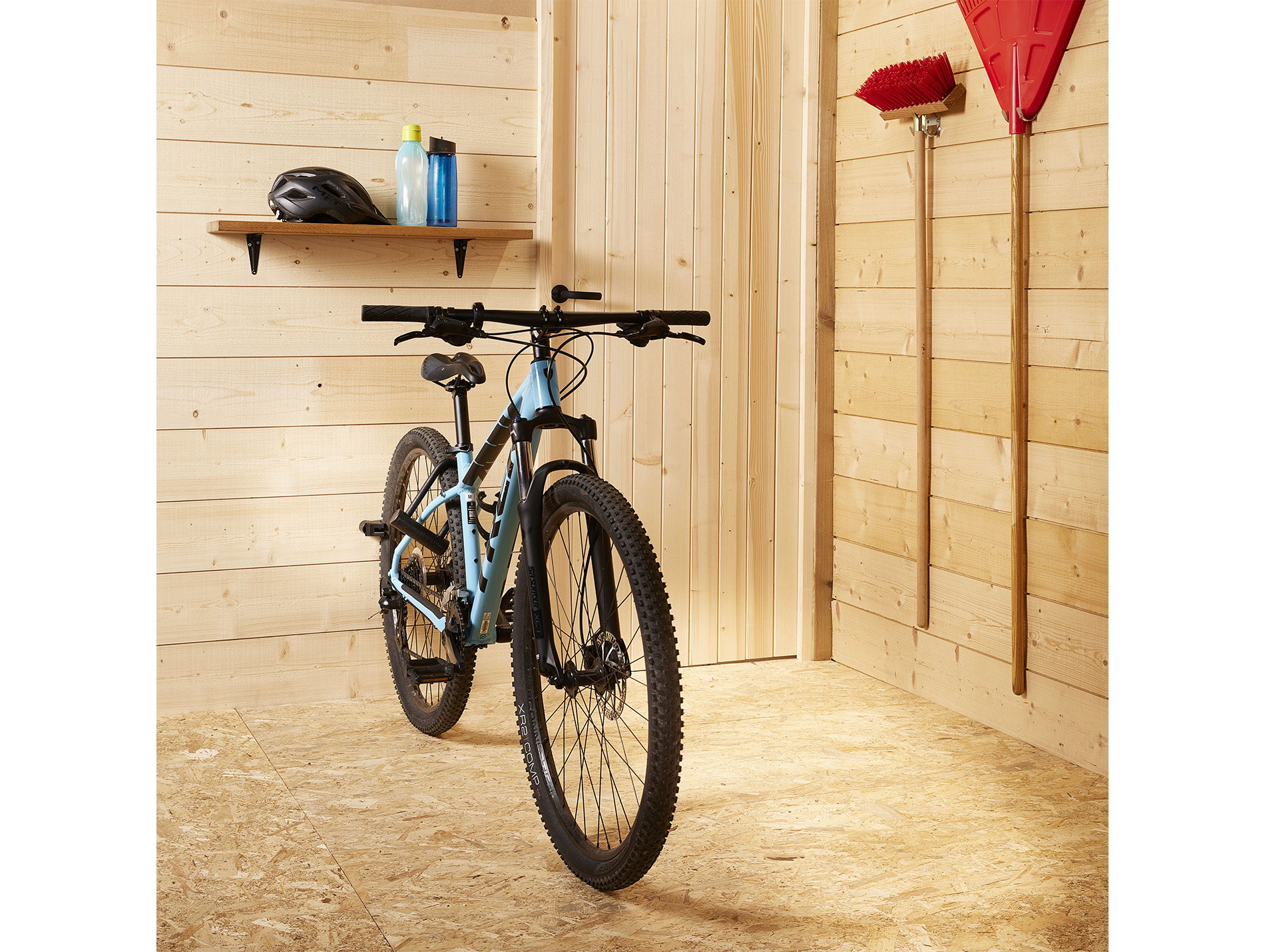 Crochet vélo MOTTEZ bloque-pneus