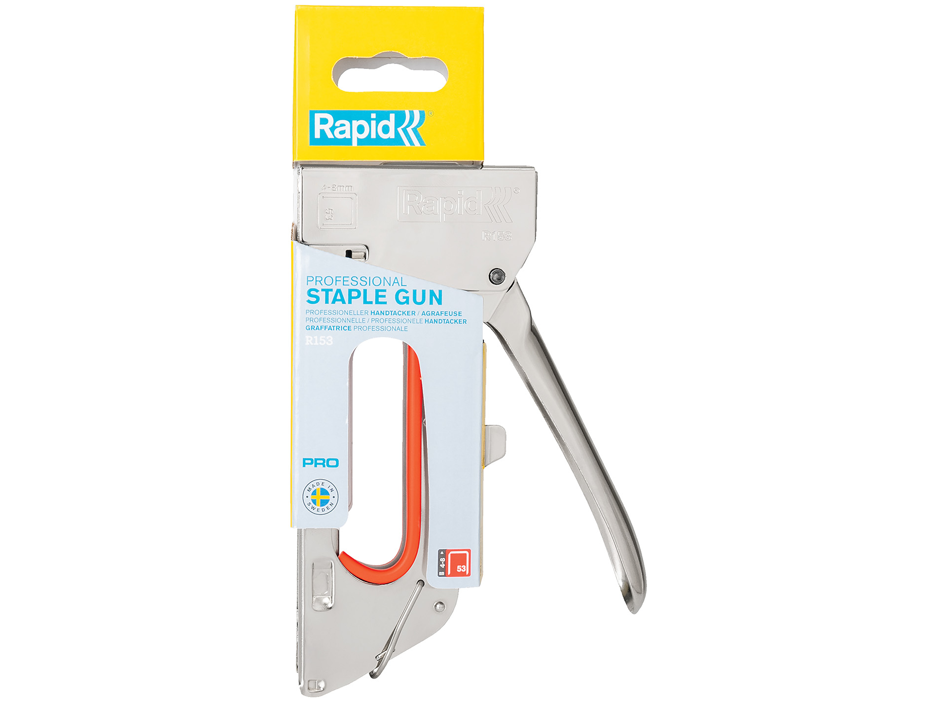 Agrafeuse RAPID R153 Pro manuelle agrafes 4-8mm