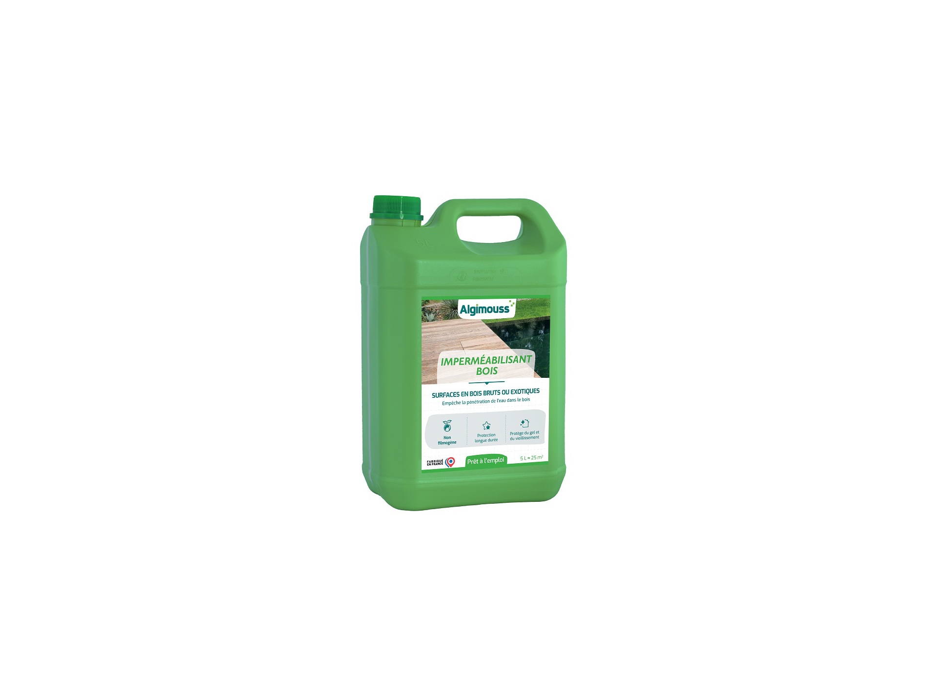 Protection ALGIMOUSS imperméabilisant bois 5L