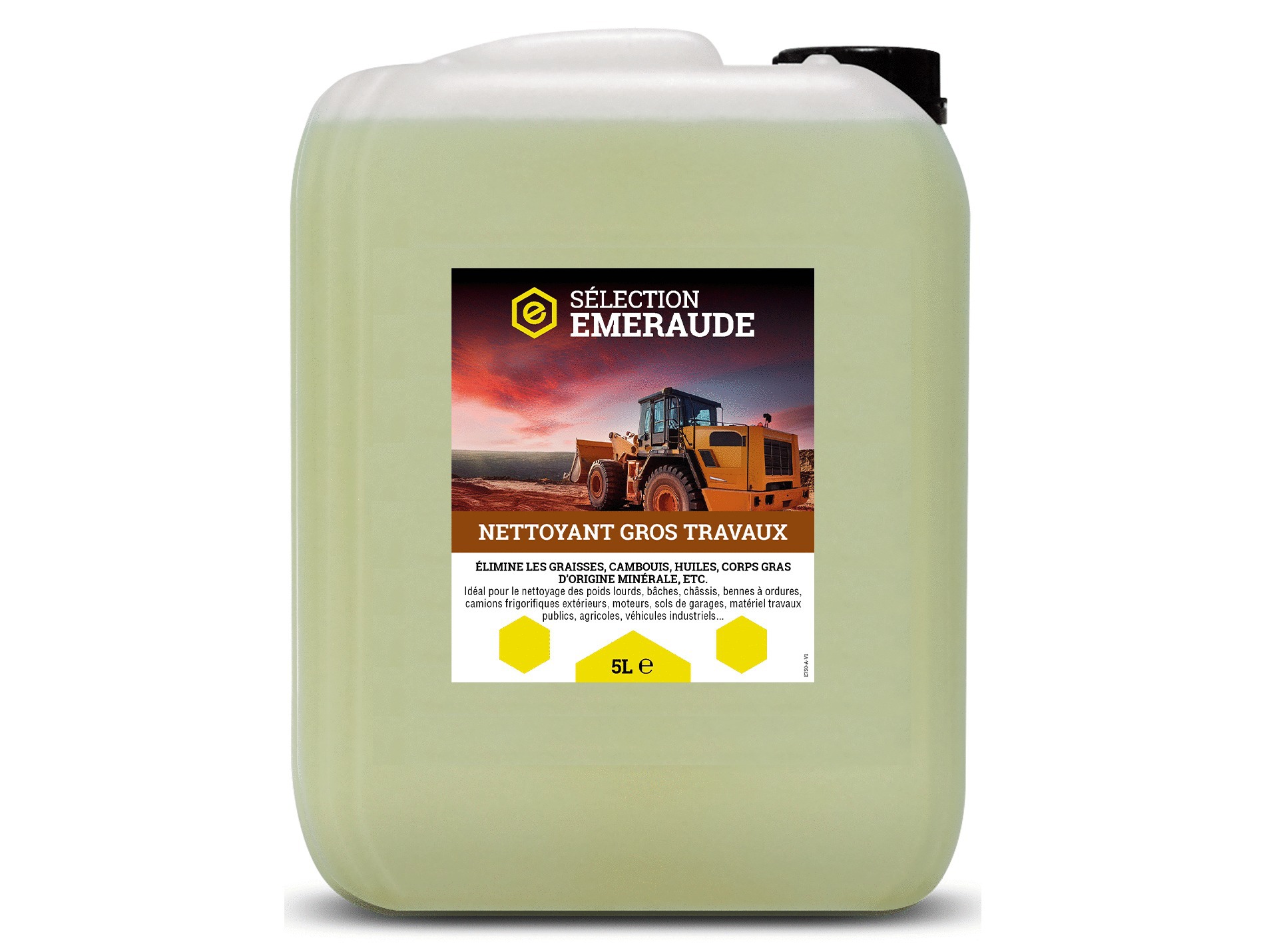 Nettoyant gros travaux SELECTION EMERAUDE 5L