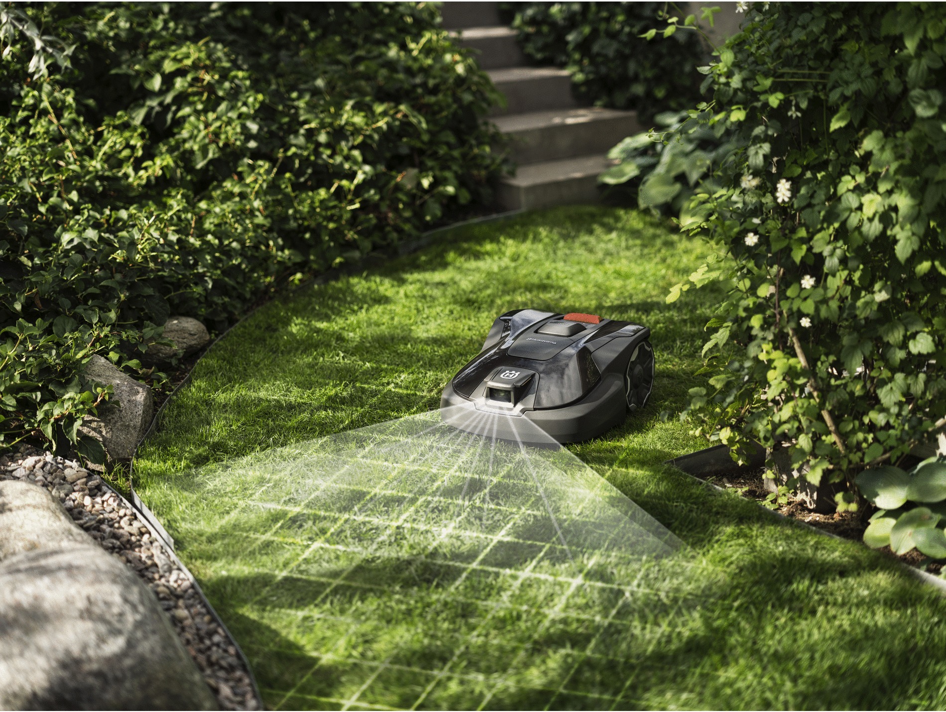 Robot tondeuse HUSQVARNA Automower 312V 1200m² sans fil