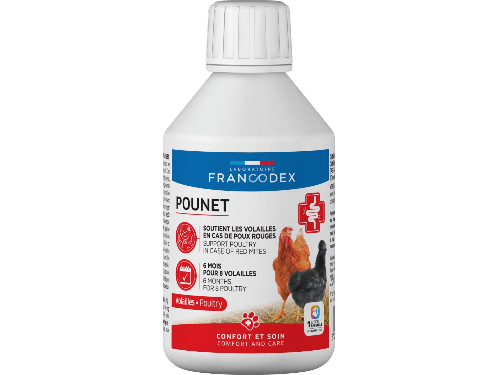 Anti-poux pour poules Pou'Net Francodex 250ml