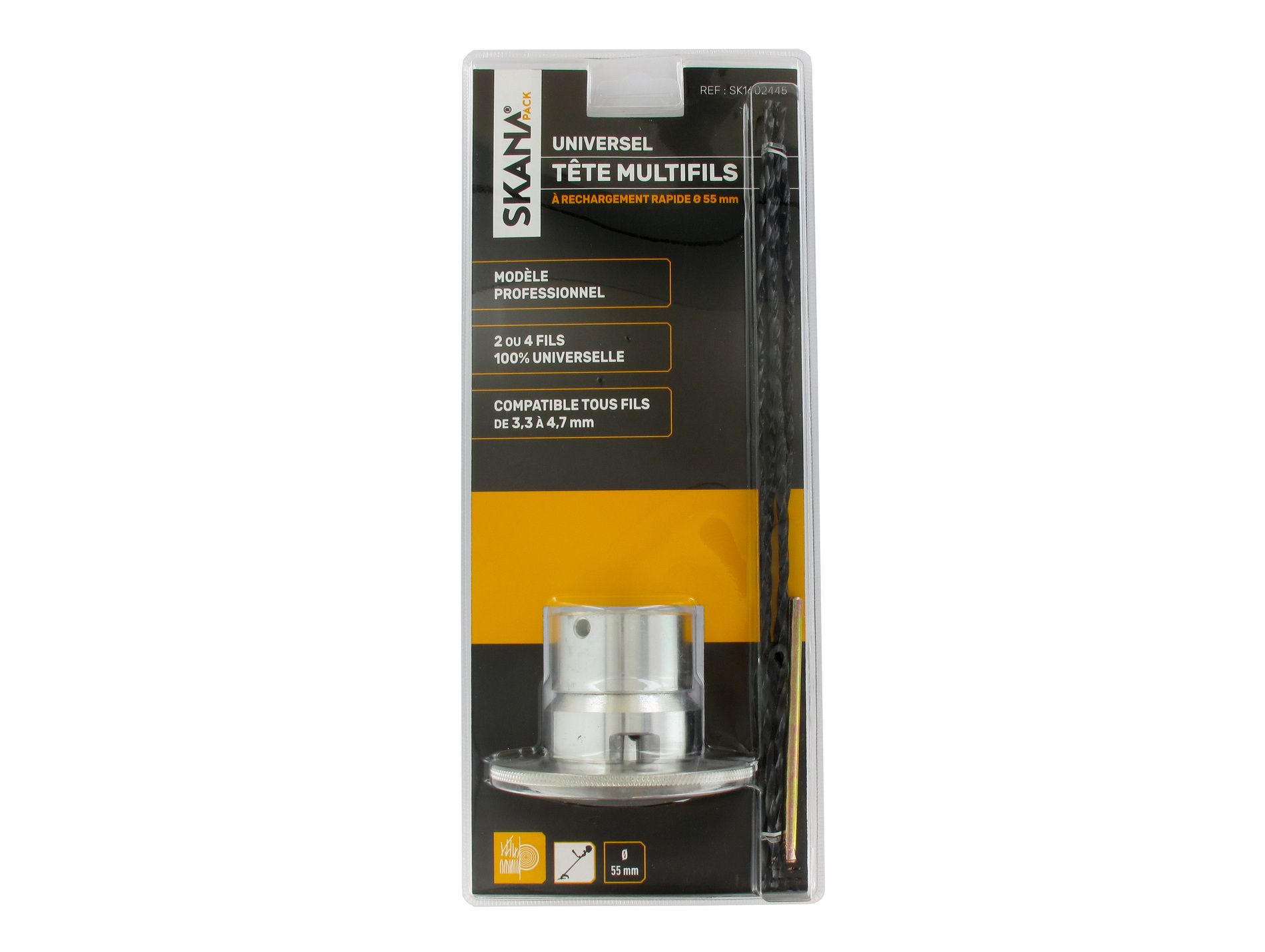 Tête multifils tout alu double étage SKANA