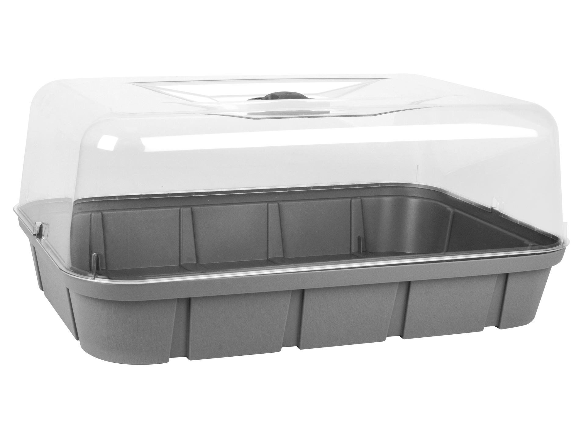 Mini serre de culture EDA 56x38x24cm taupe