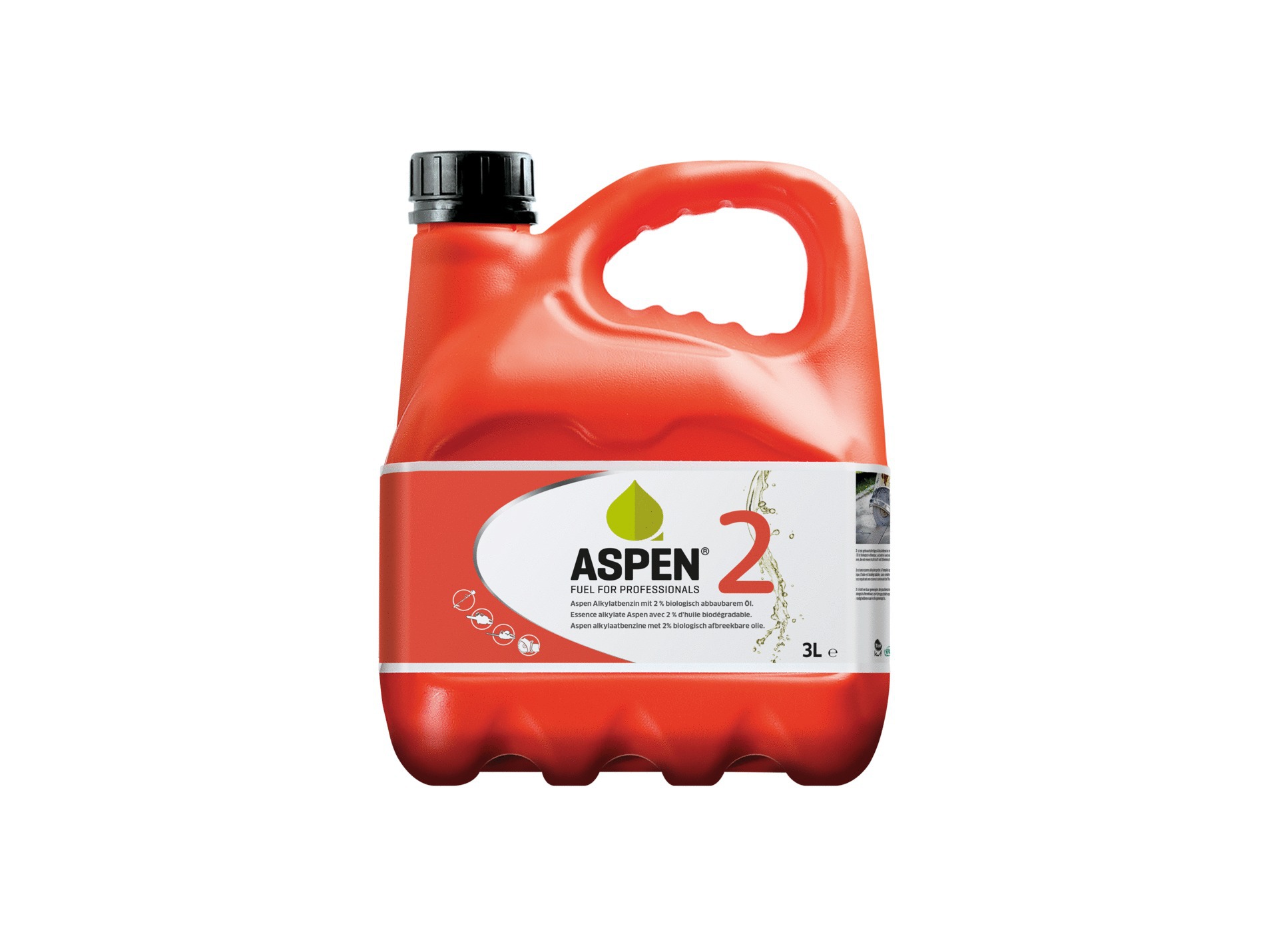 Mélange prêt à l'emploi 2 temps 3L ASPEN alkylate