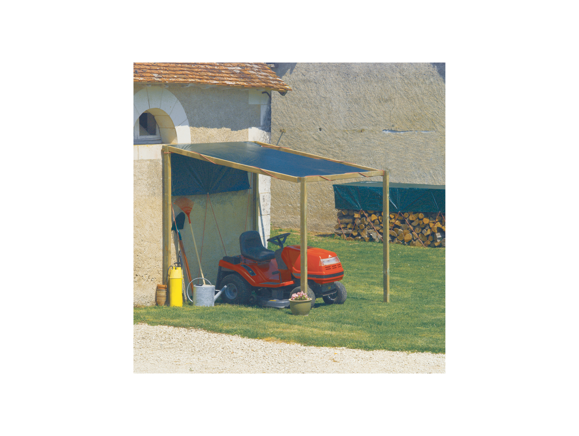 Bâche renforcée NORTENE Protex ve 6x4m verte