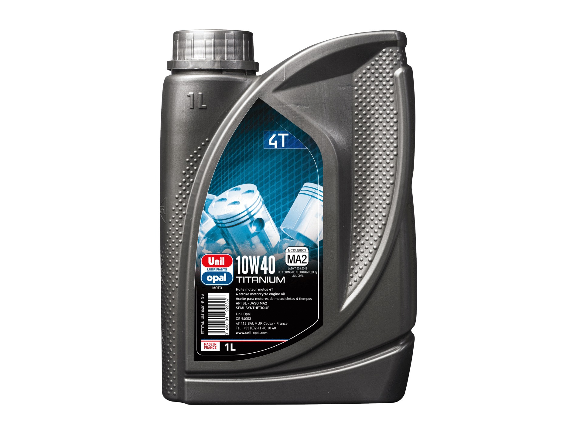 Huile moteur Titanium UNIL OPAL 1L 10W40