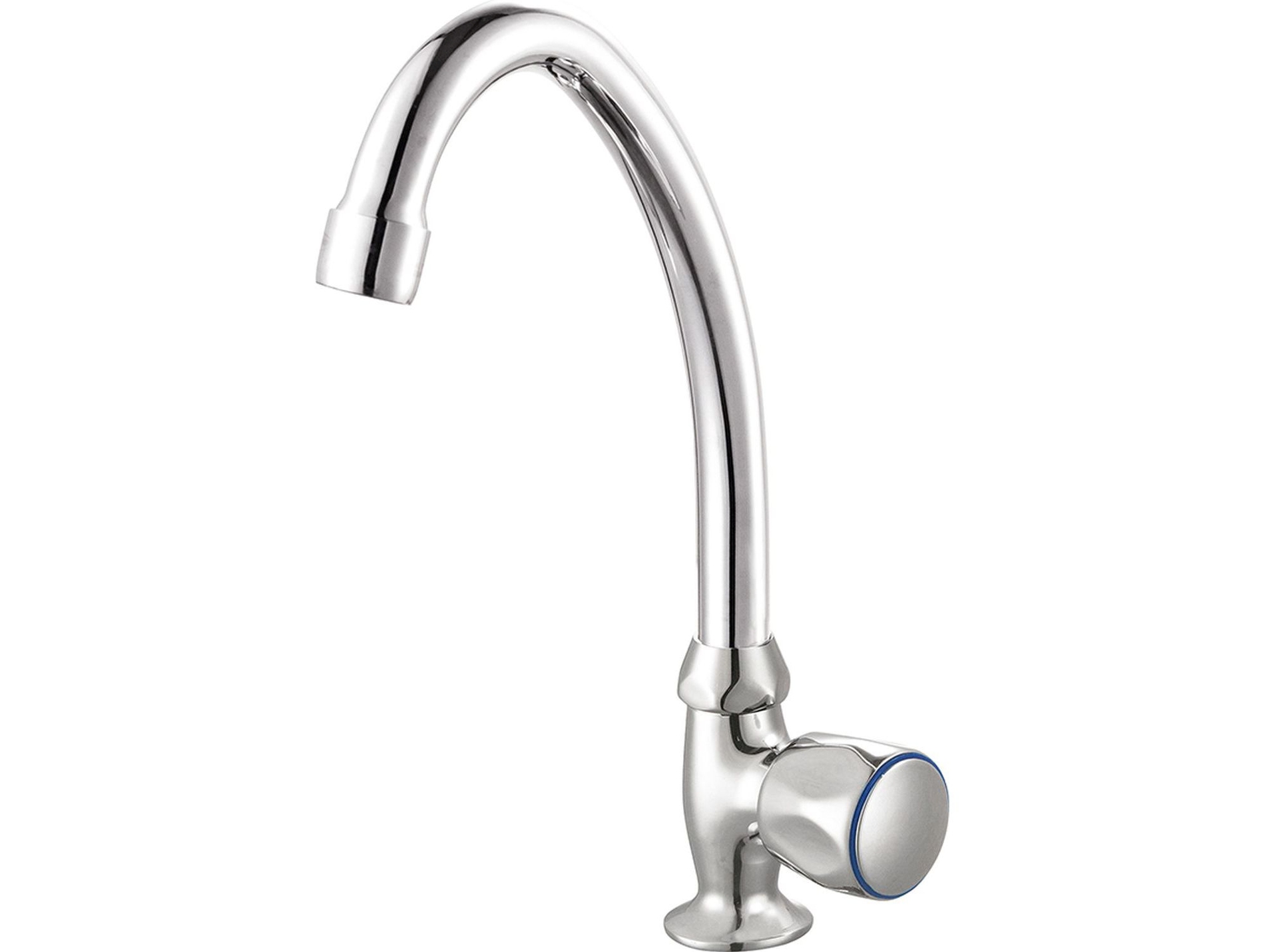 Robinet lave-mains standard haut ROUSSEAU Mâle 15/21 Chromé