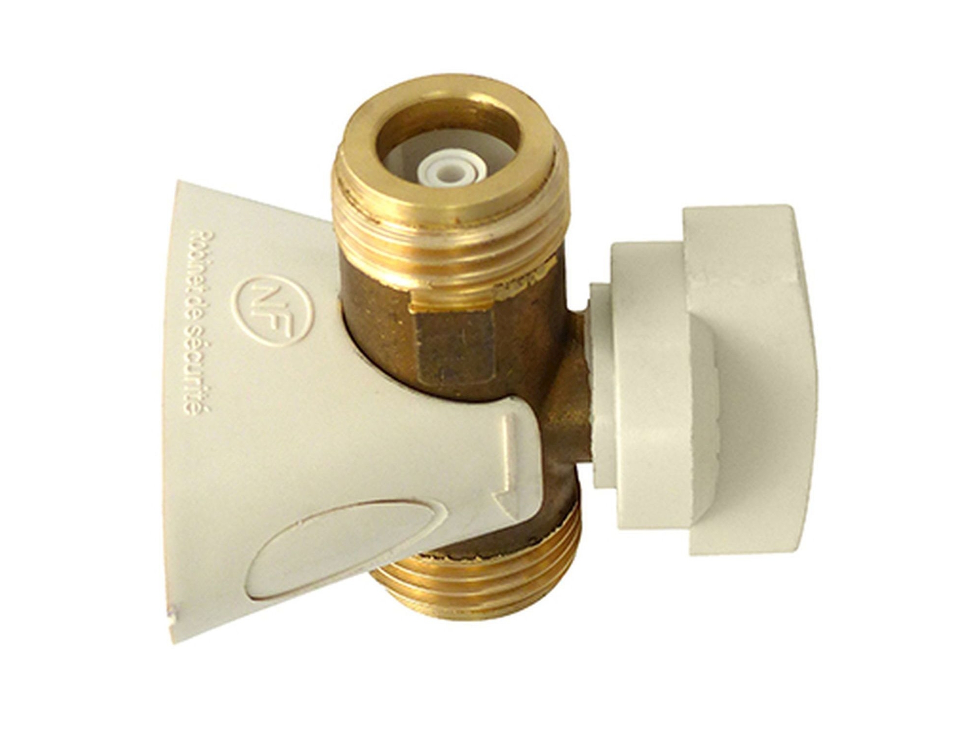 Robinté de sécurité gaz naturel ROUSSEAU Double mâle 1/2