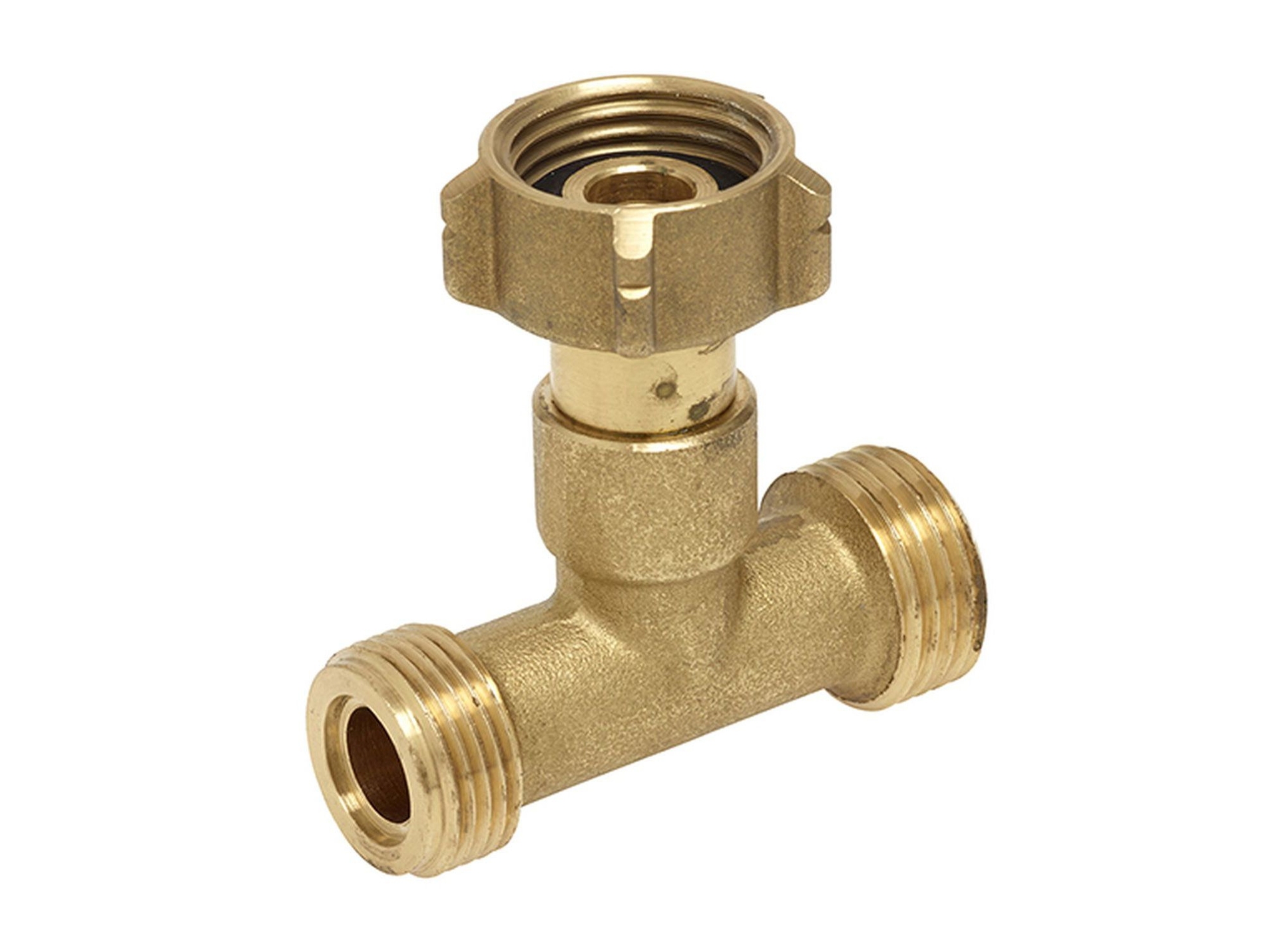 Raccord Té d'accouplement bouteilles gaz 20x150