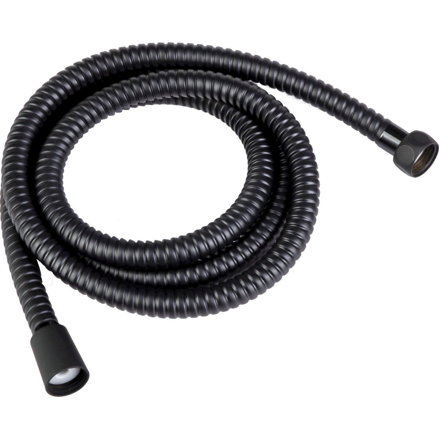 Flexible EDOUARD ROUSSEAU inox noir 1,5m