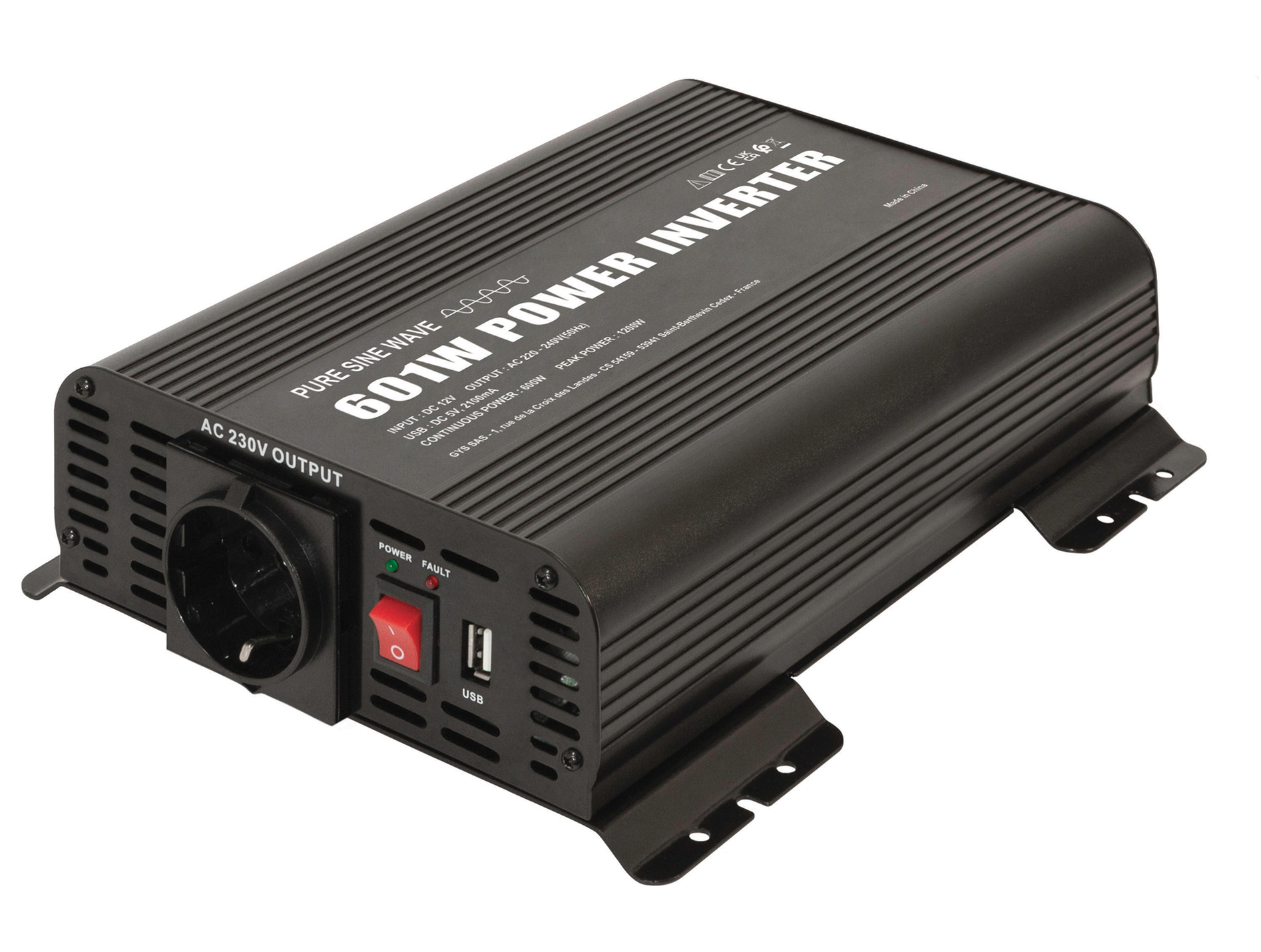 Convertisseur GYS Psw 601w 12v