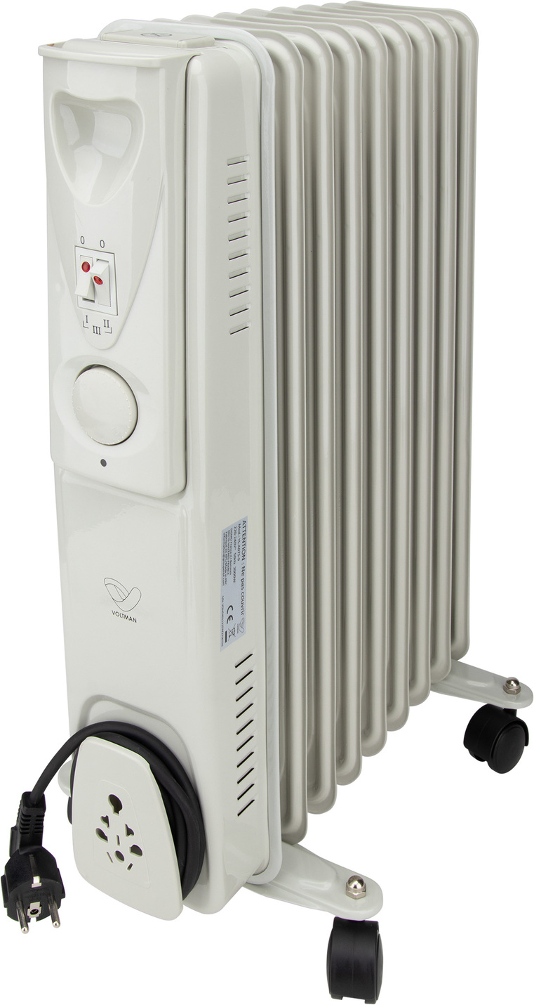 Radiateur bain d'huile VOLTMAN 1500w