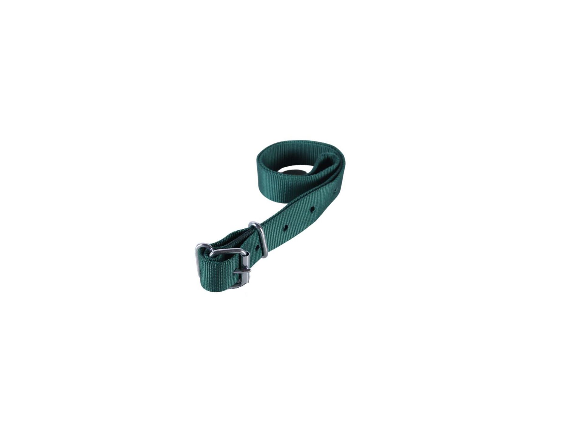 Collier en nylon pour vache pour passant d'identif. vert