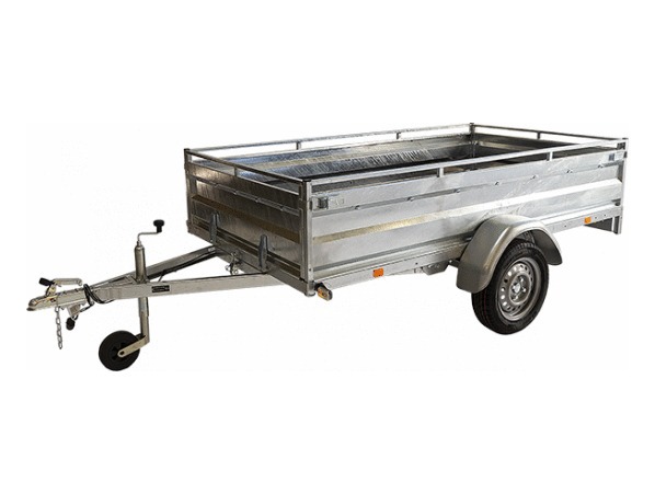 Remorque basculante ERDE Expert LC 251 PRO freinée L.2,51m 1000kg
