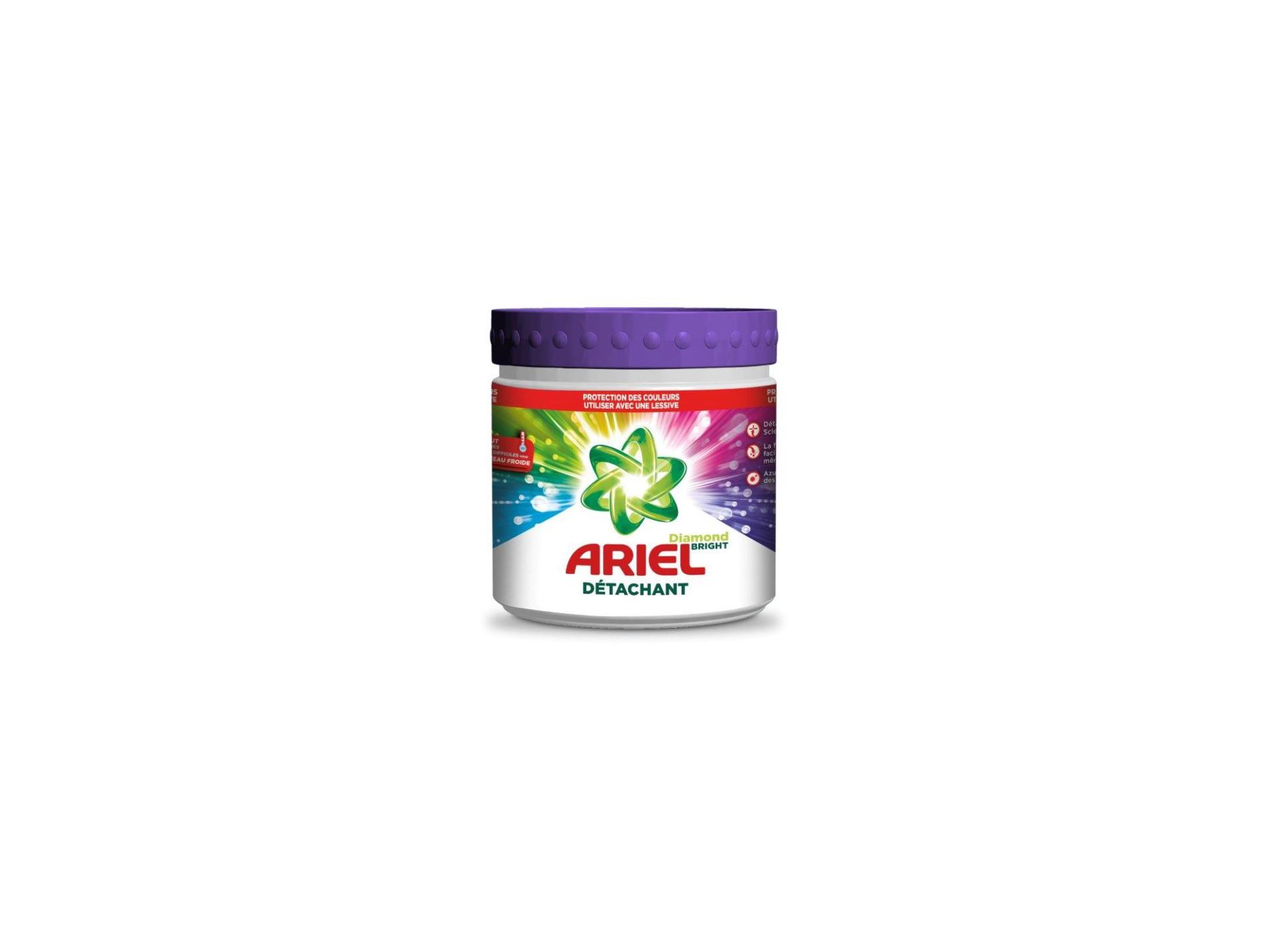 Détachant poudre ARIEL spécial linge blanc 500g