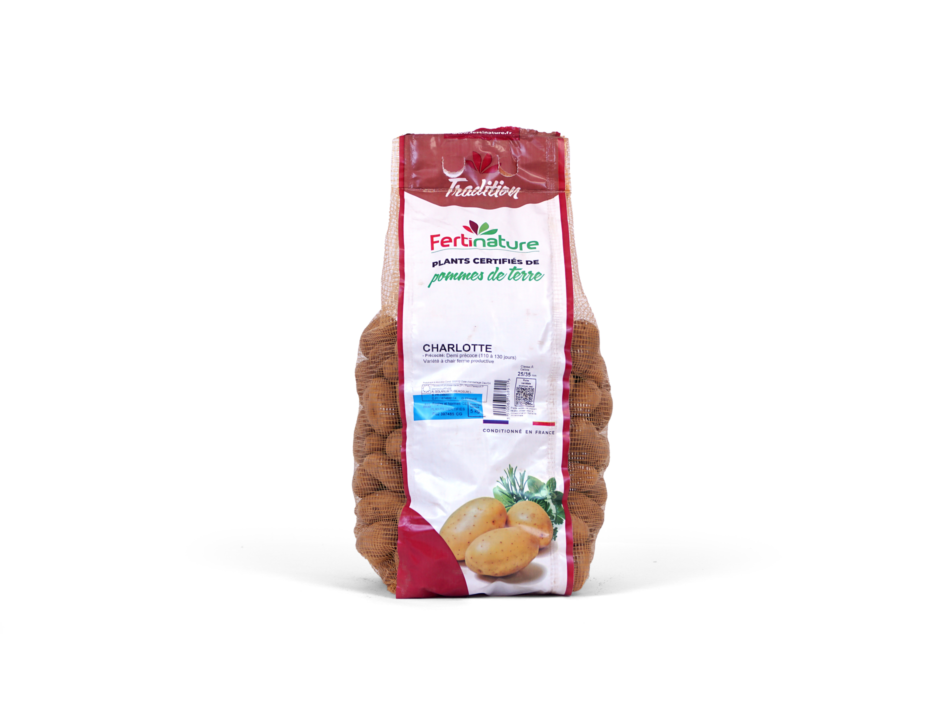 Plants pomme de terre CHARLOTTE 25/35 5kg