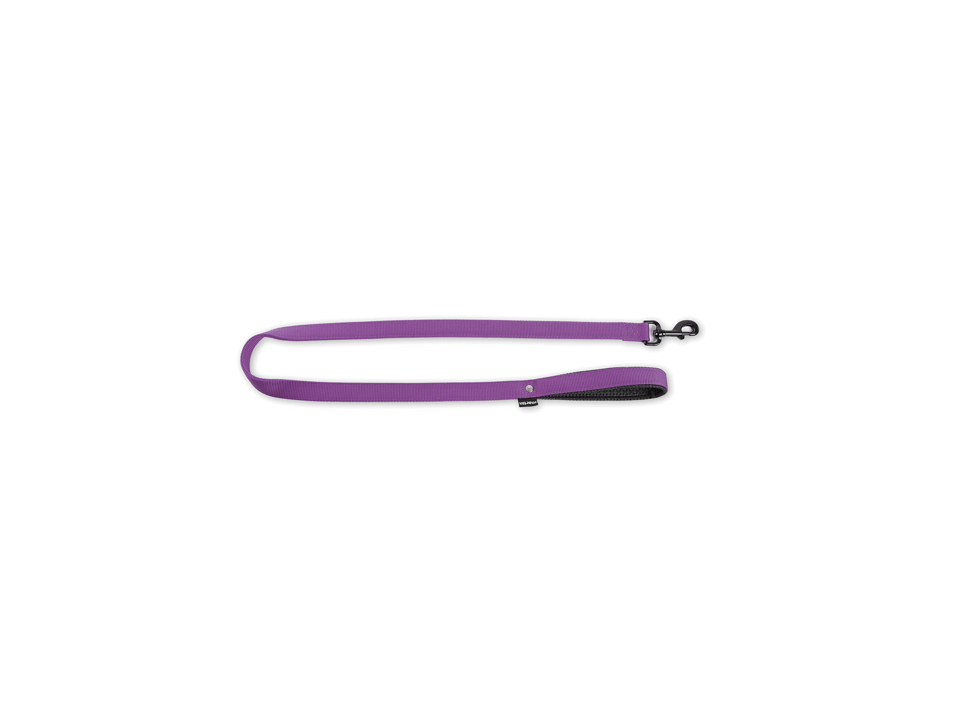 Laisse nylon simple MARTIN SELLIER l.16mm L.1,2m mauve