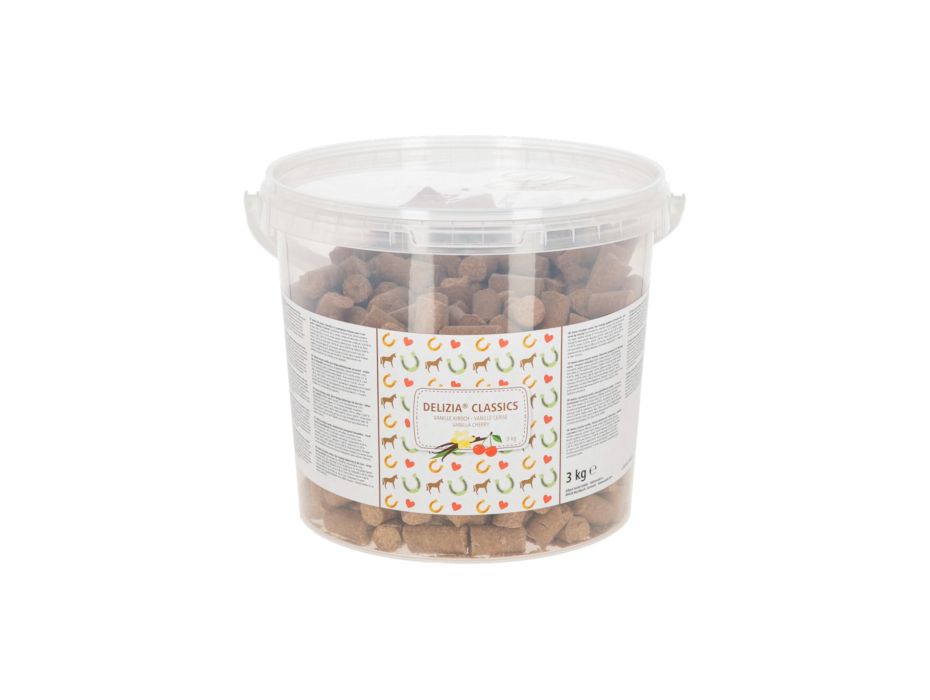 Friandise KERBL Delizia chevaux pomme 1KG