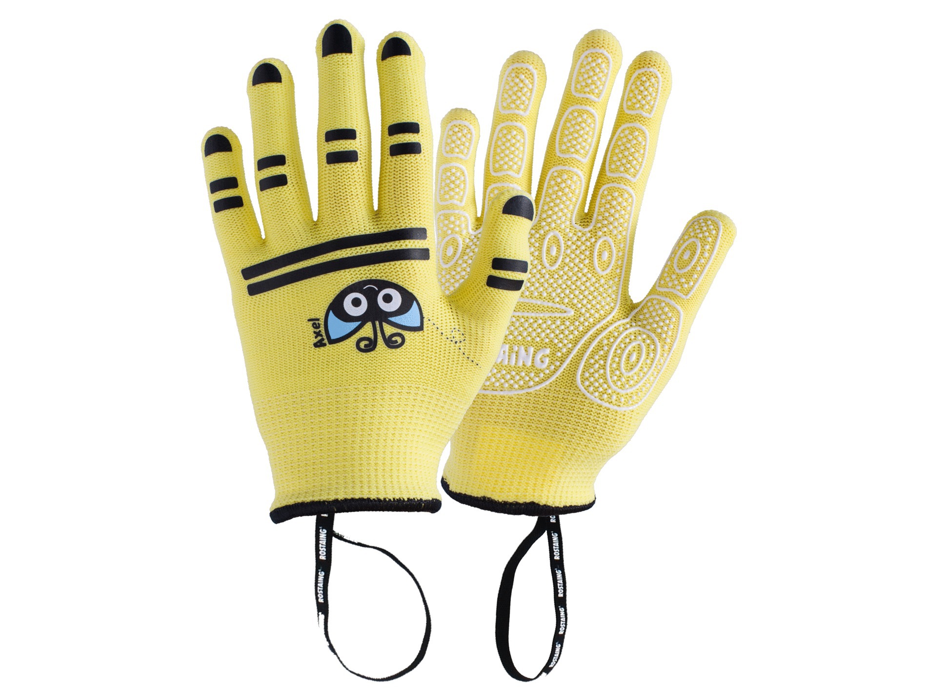 Gants ROSTAING Axel enfant jaune