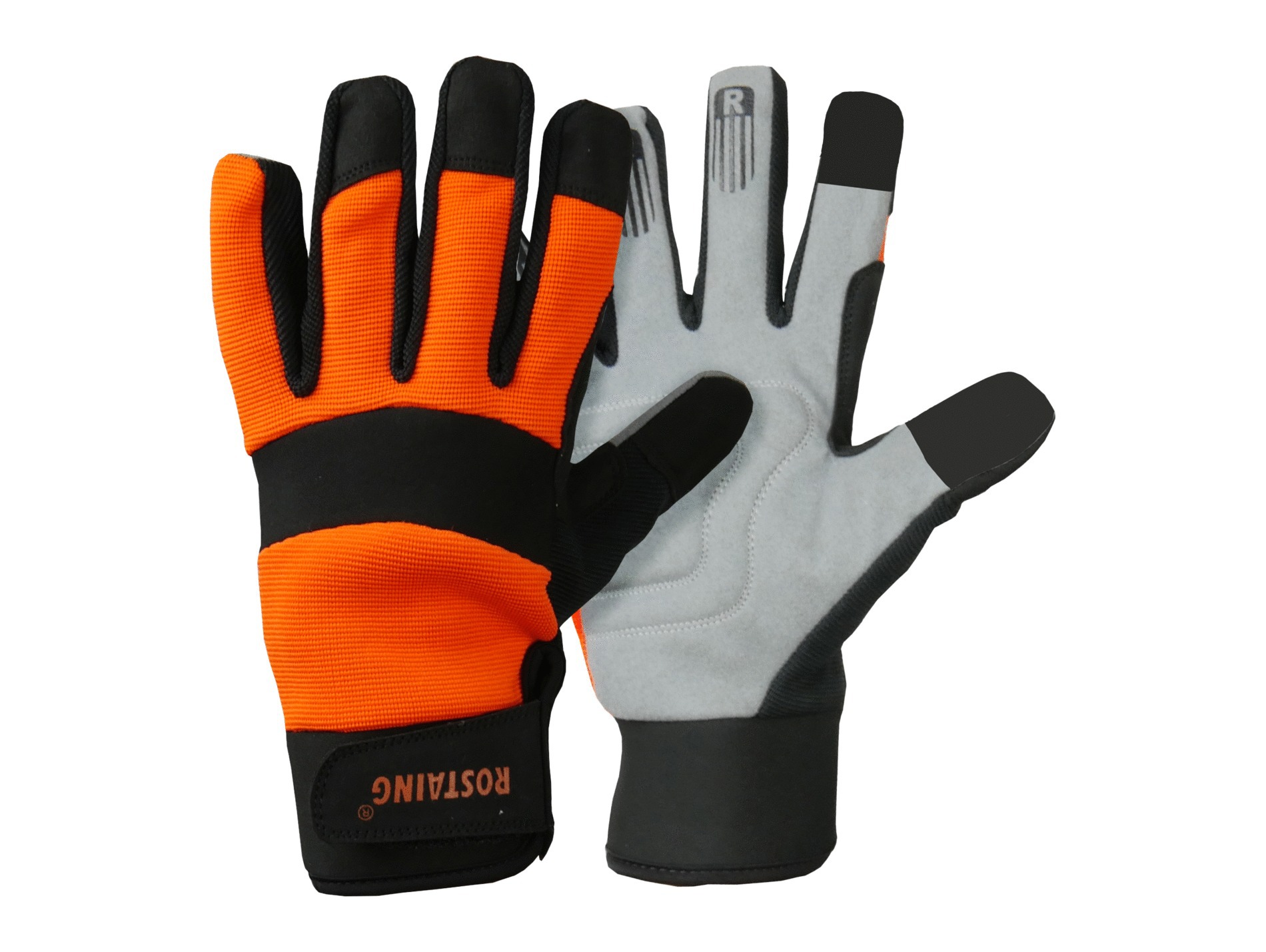 Gants ROSTAING Optipro petites vibrations orange