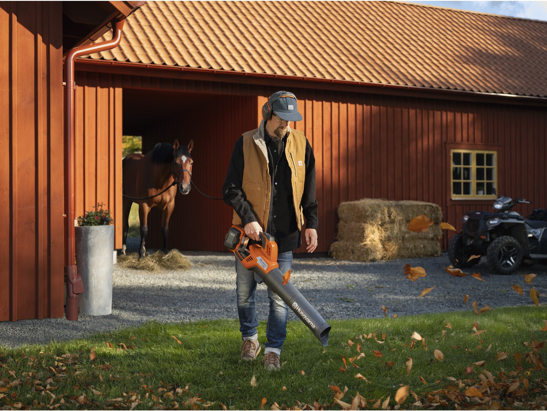 Casque anti-bruit Bluetooth Husqvarna X-low 33dB