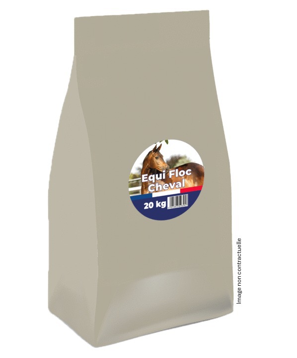 Aliment pour cheval Equi Floc 20kg