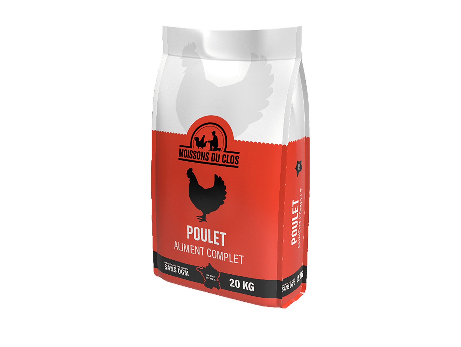 Aliment granulé poulet MOISSON DU CLOS 20kg