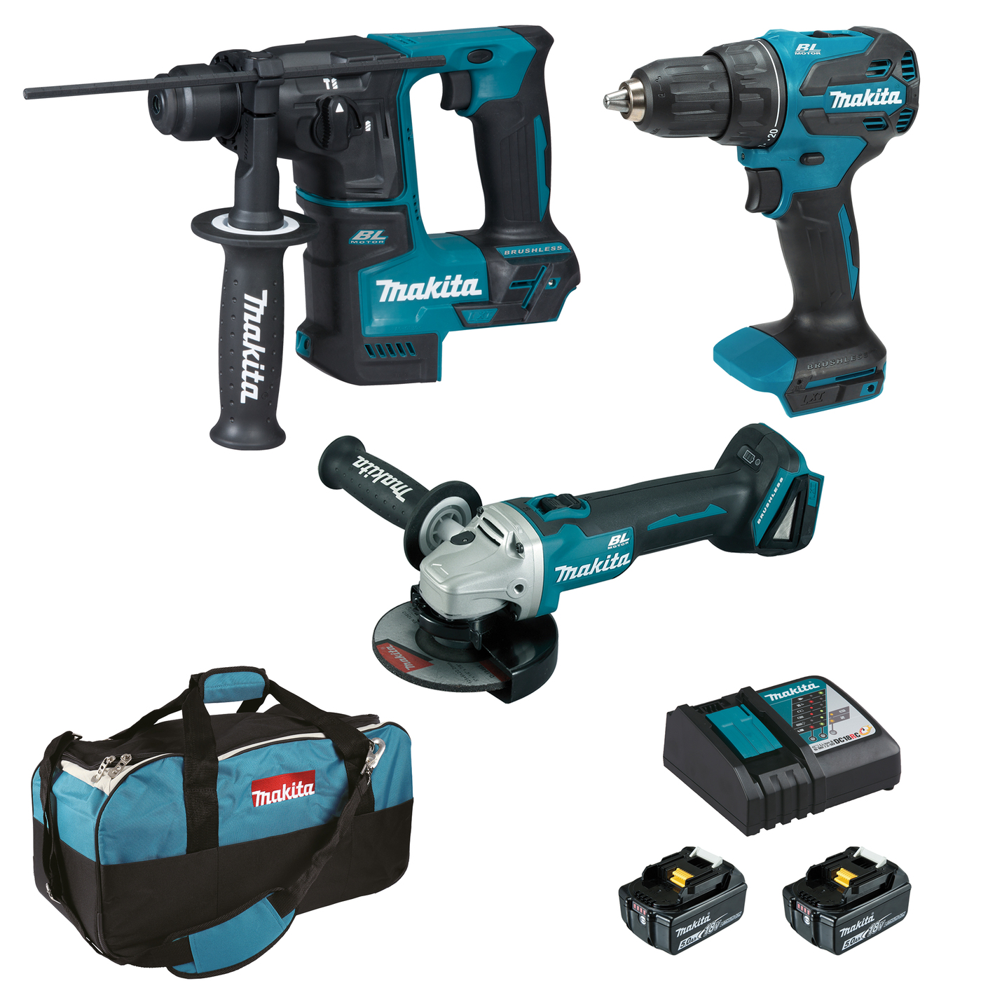 Lot 3 machines MAKITA sans fil 18V