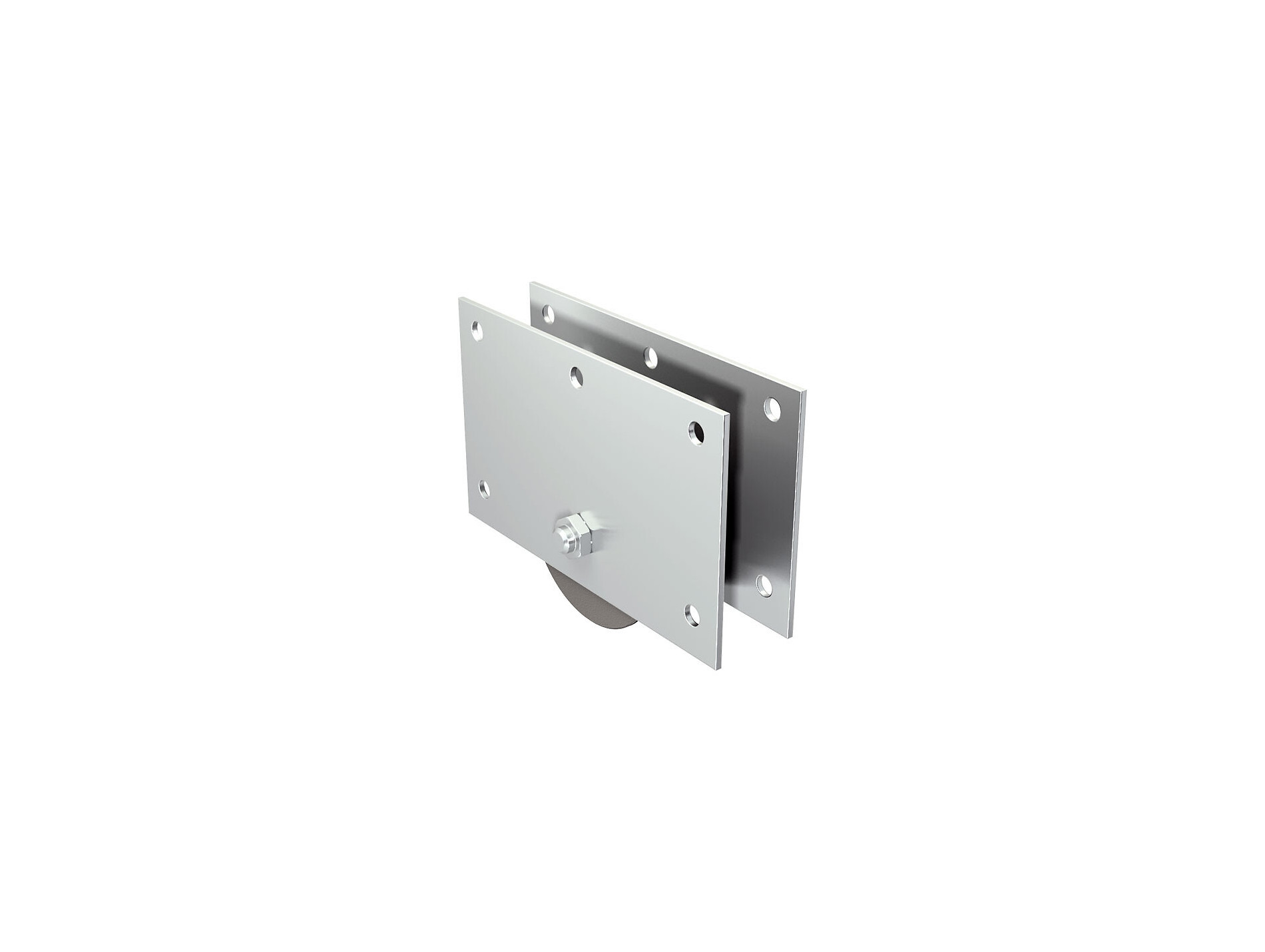 Monture à galet MANTION à gorge ronde Ø20mm