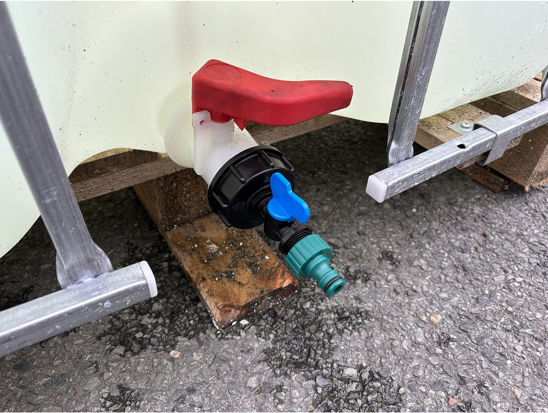 Raccord pour vanne RACO EXPERT automatique mâle S60x6 PP