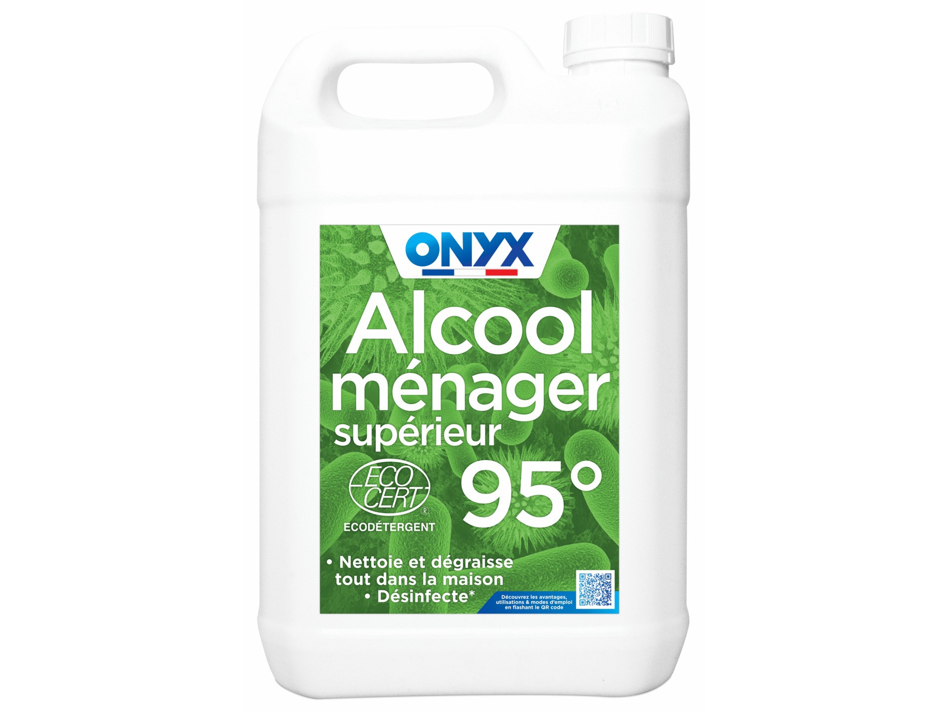 Alcool ménager ONYX Supérieur 90° 5L