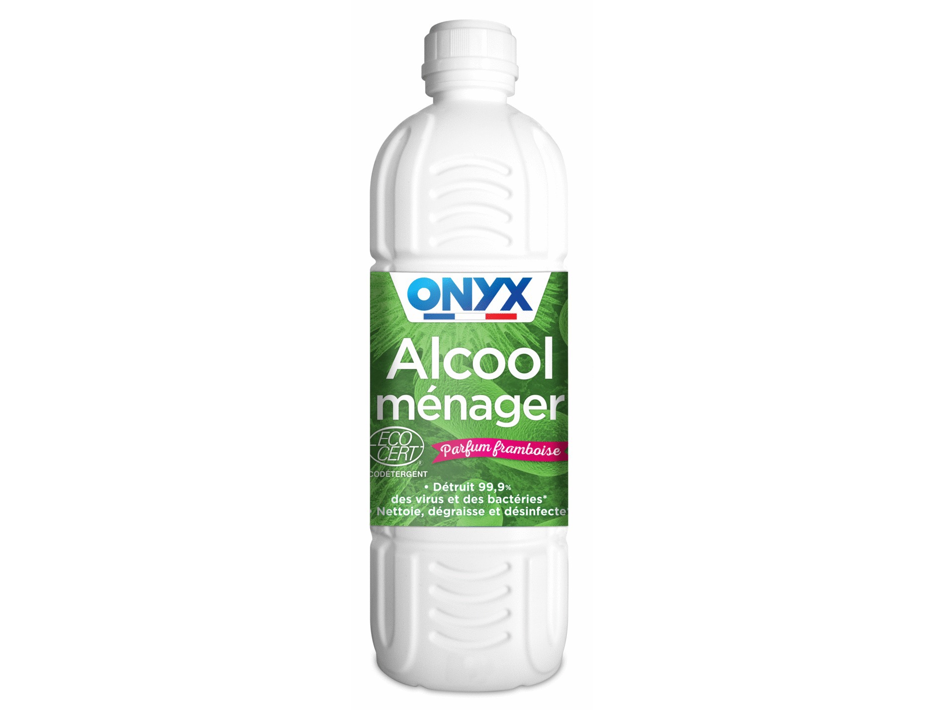 Alcool ménager ONYX parfumé framboise 1L