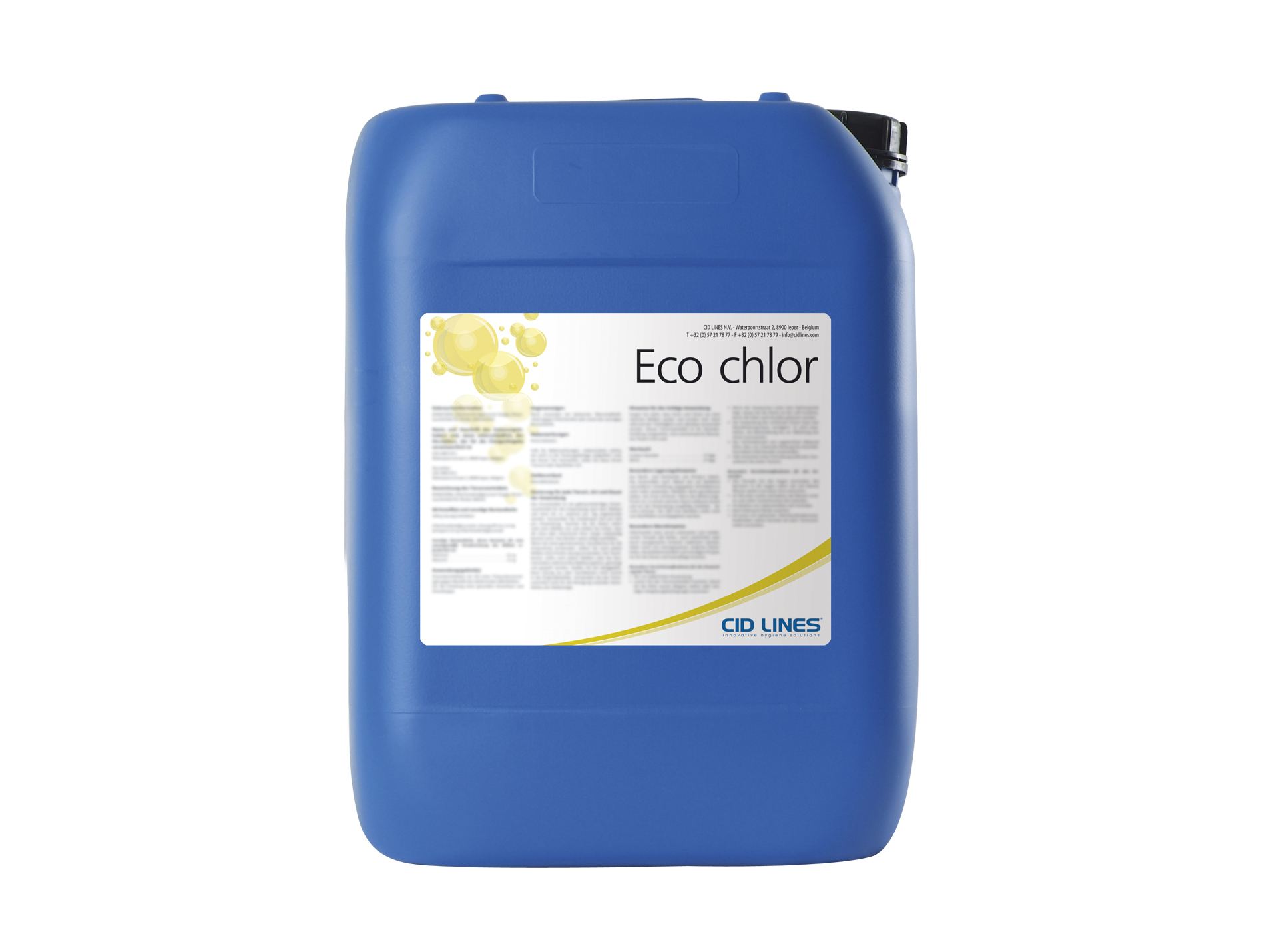 Détergent CID LINES Eco Chlor 60kg matériel traite