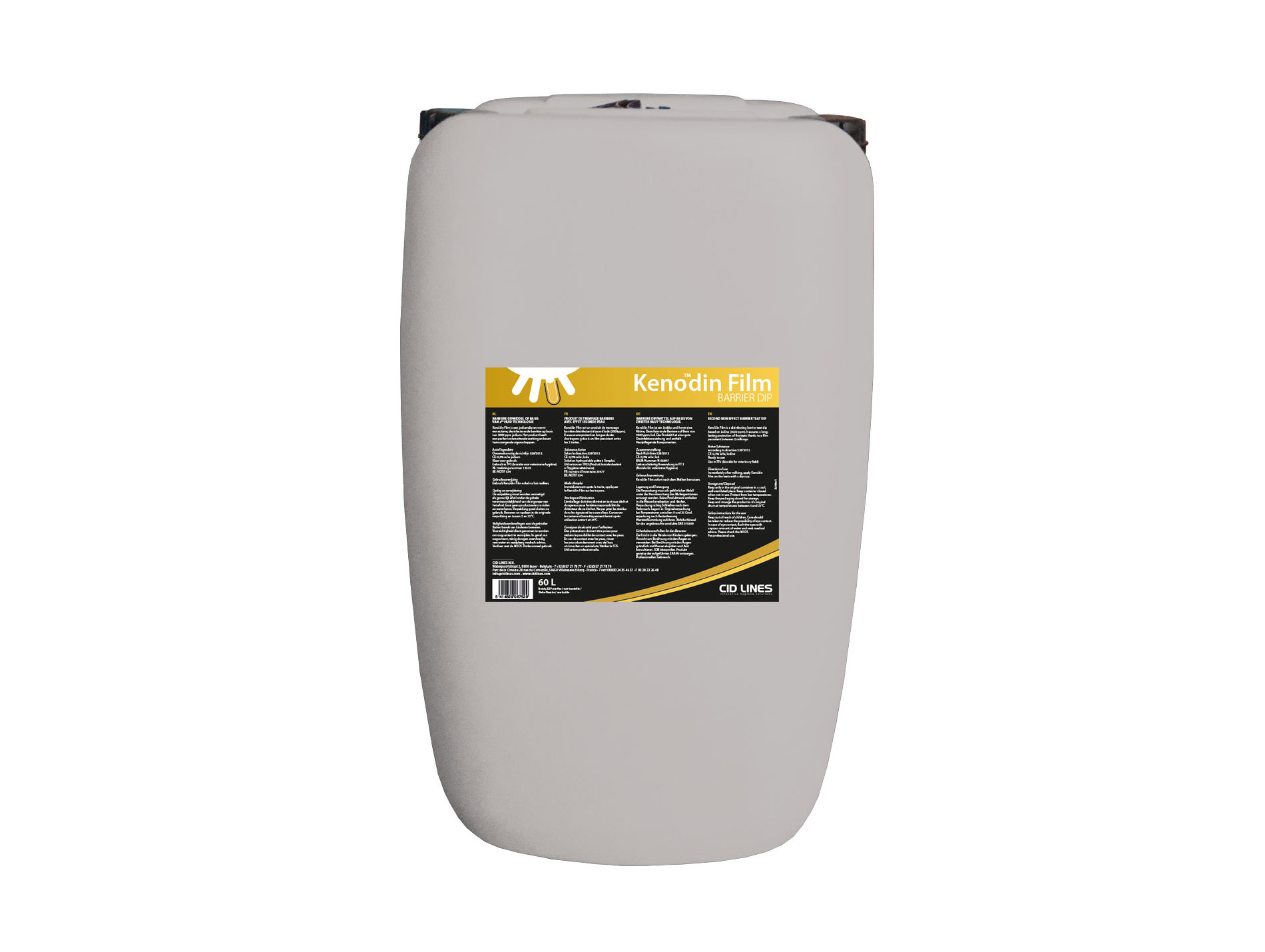Produit après traite CID LINES Kenodin Film 60L trayons