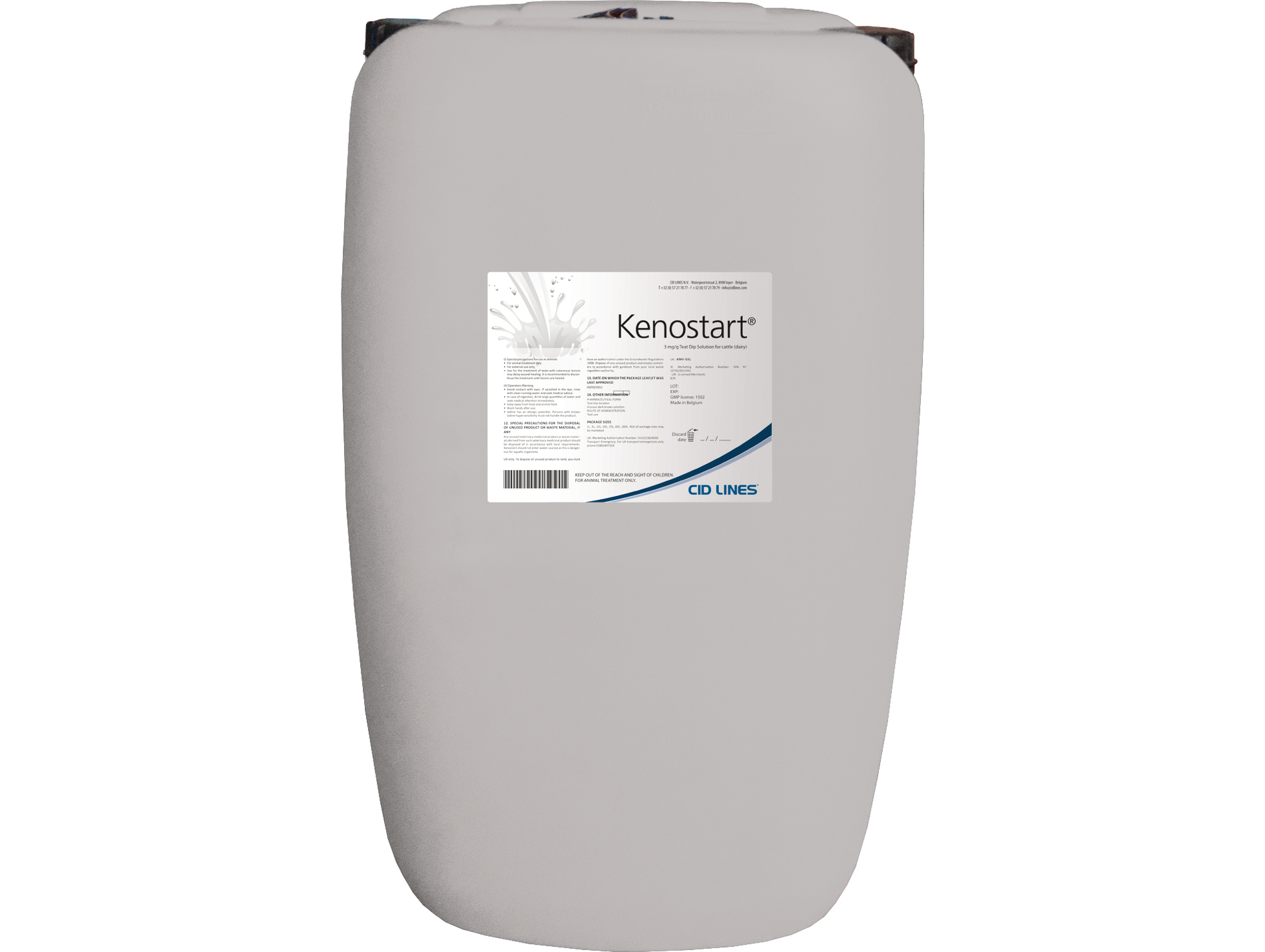 Produit après traite CID LINES Kenostart 60L trayons